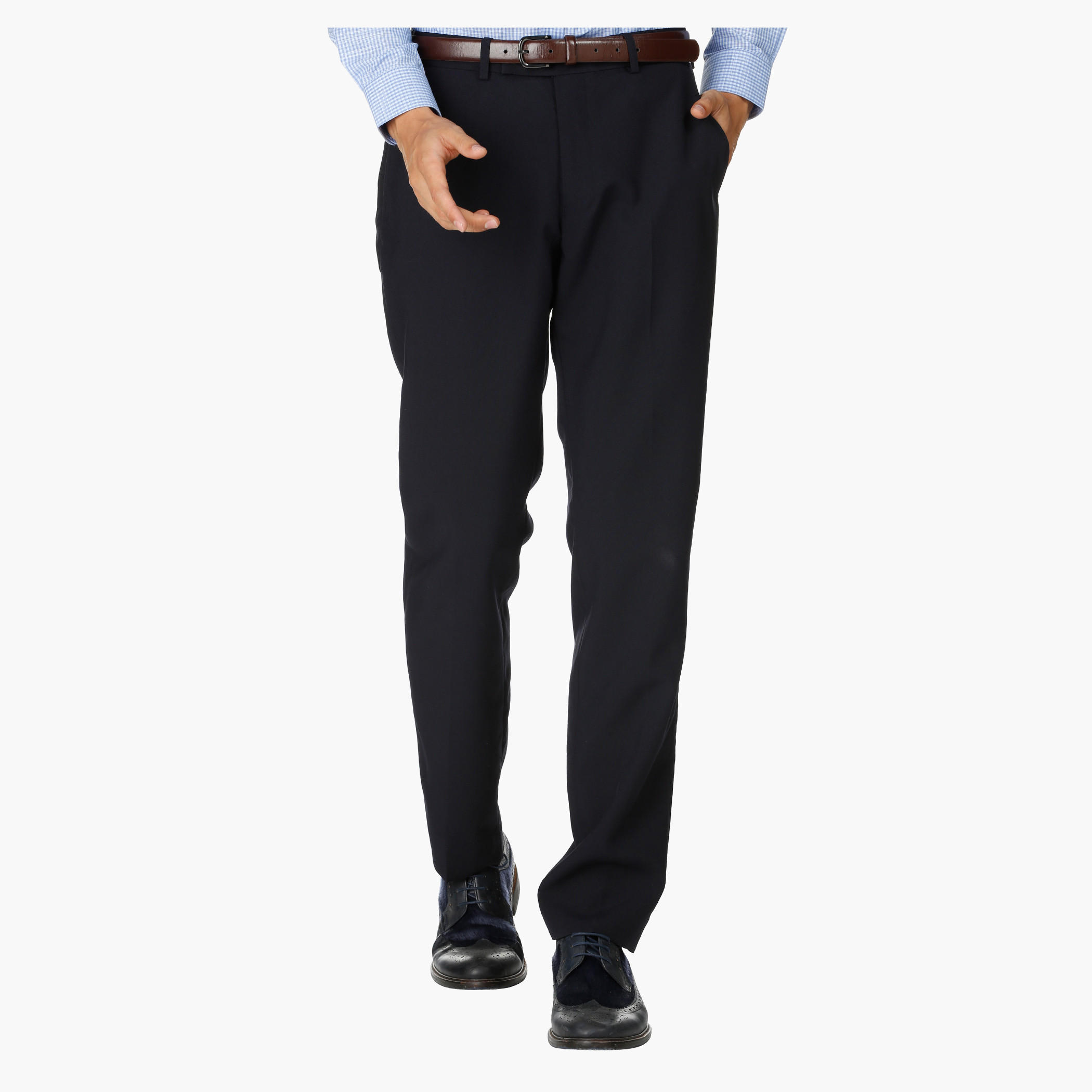 Solid Colour Trousers-men-clothing-bottoms-trousersandchinos-trousers-image-1