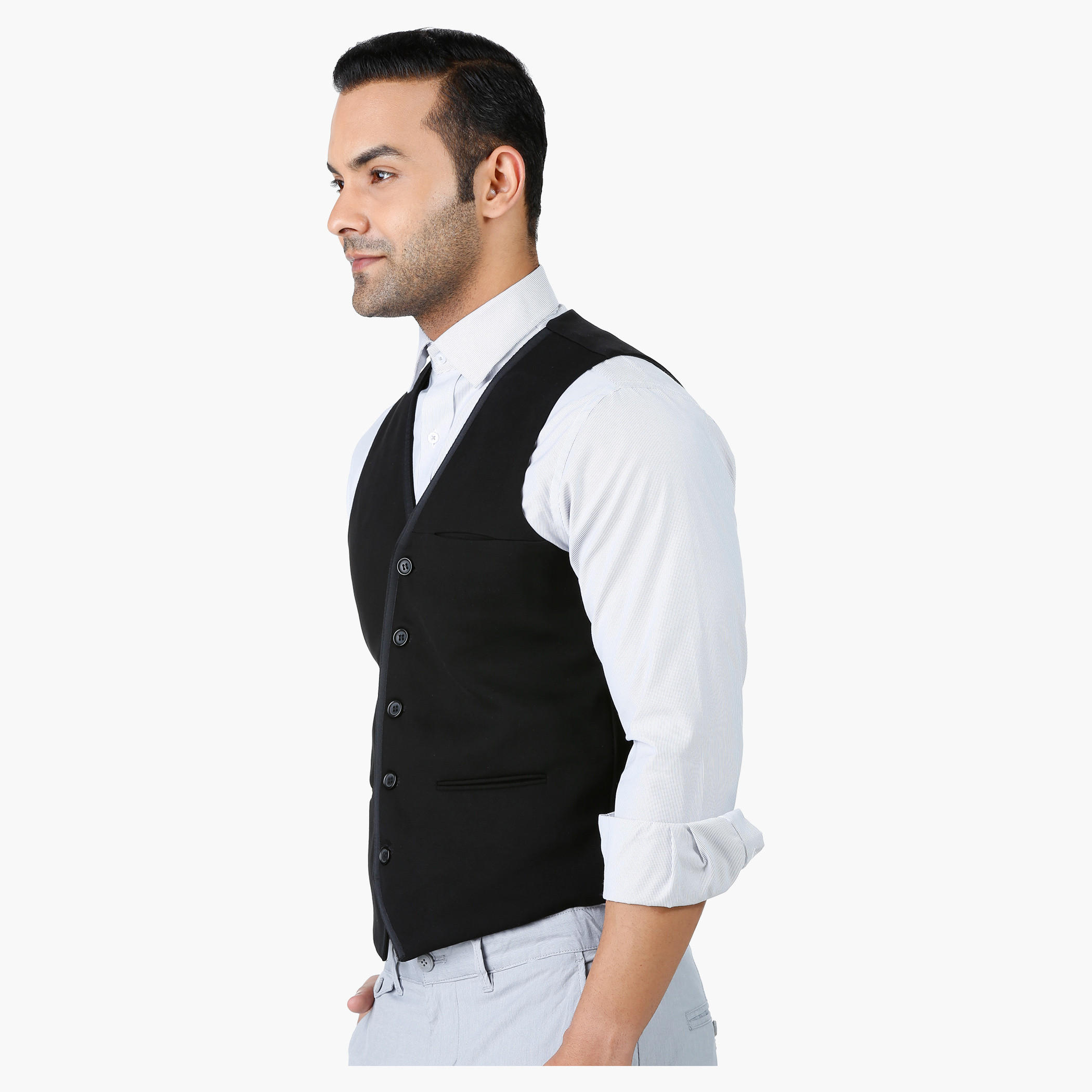 Formal Slim-fit Waistcoat-men-clothing-jacketsandblazers-coats-image-3