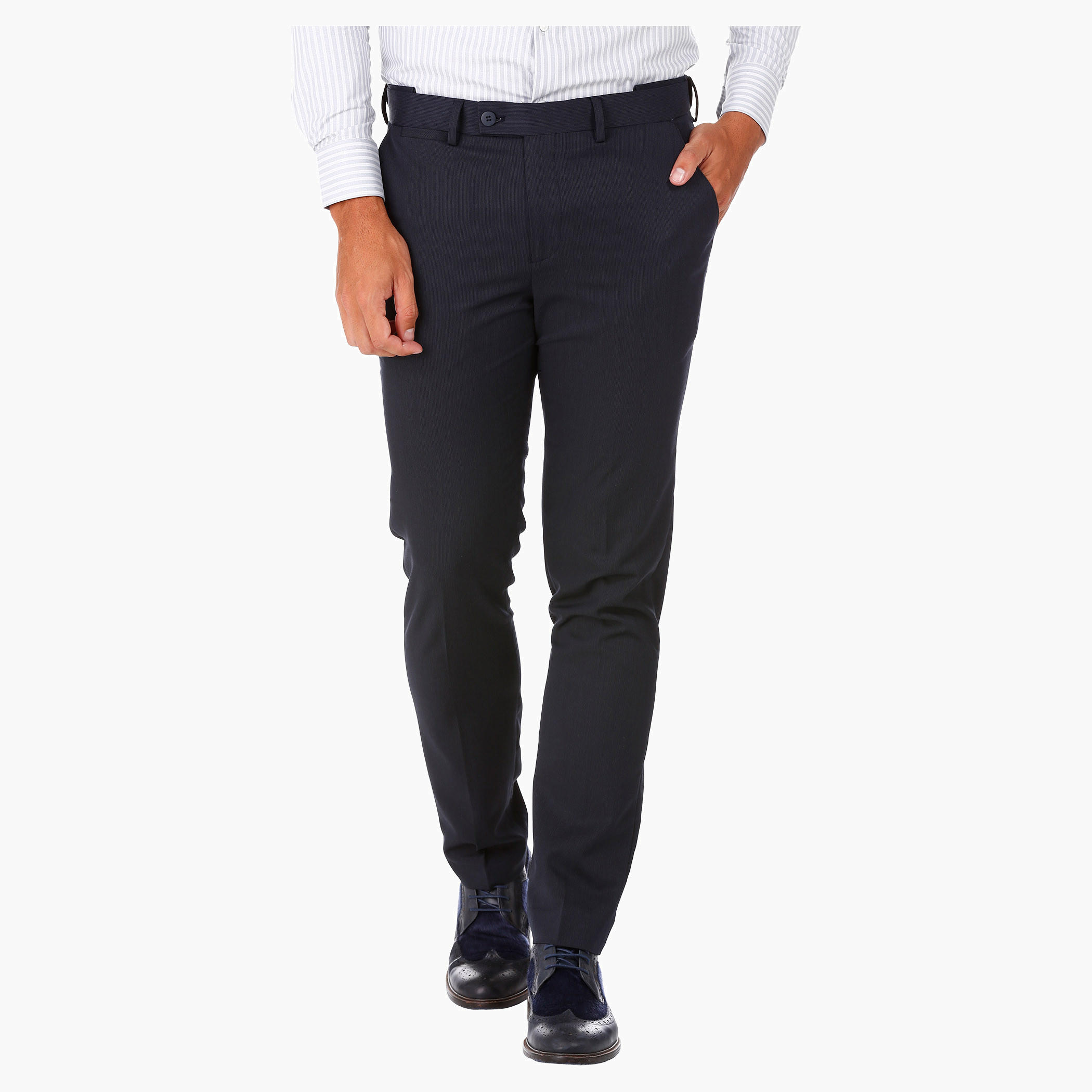 Auto-flex Trousers in Regular Fit-men-clothing-bottoms-trousersandchinos-trousers-image-1
