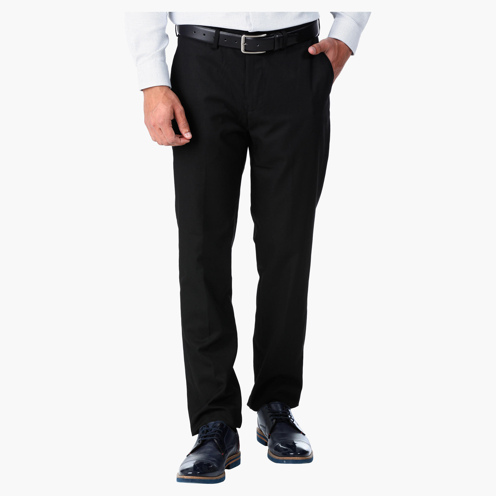Formal Auto Flex Trousers in Regular Fit-men-clothing-bottoms-trousersandchinos-trousers-image-1