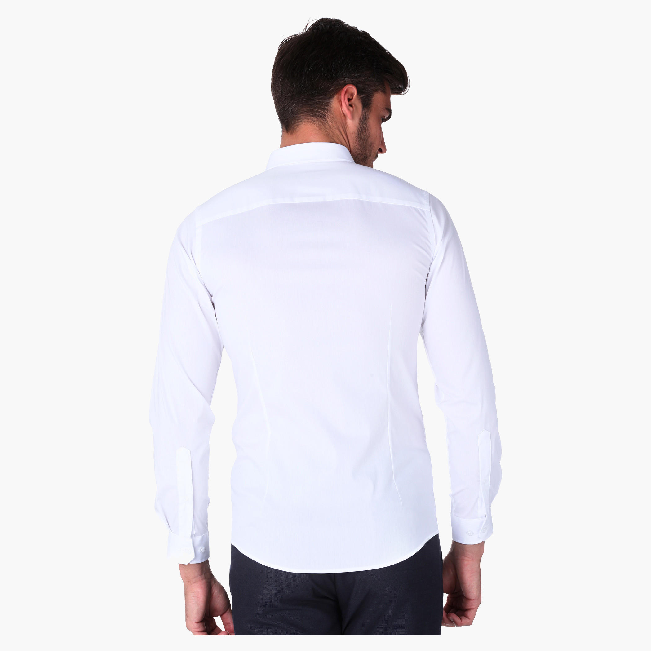 Long-sleeved Stretch Shirt-men-clothing-shirts-image-2