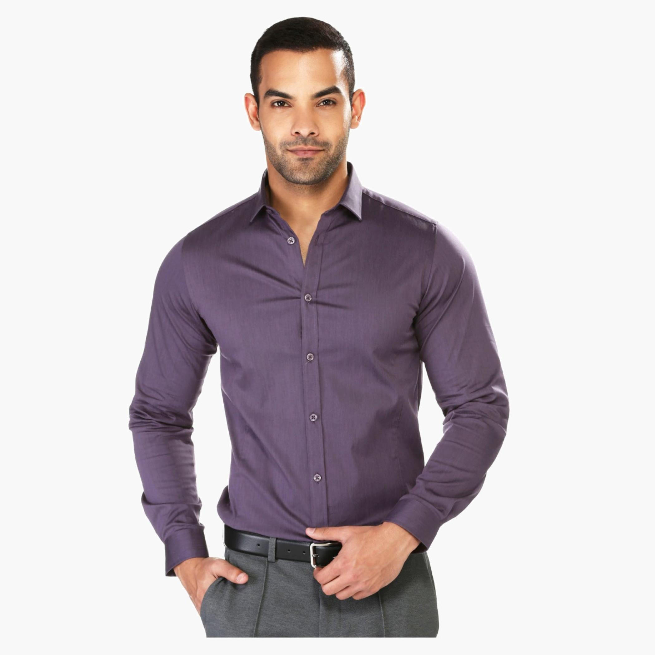 Solid Colour Shirt-men-clothing-shirts-image-5