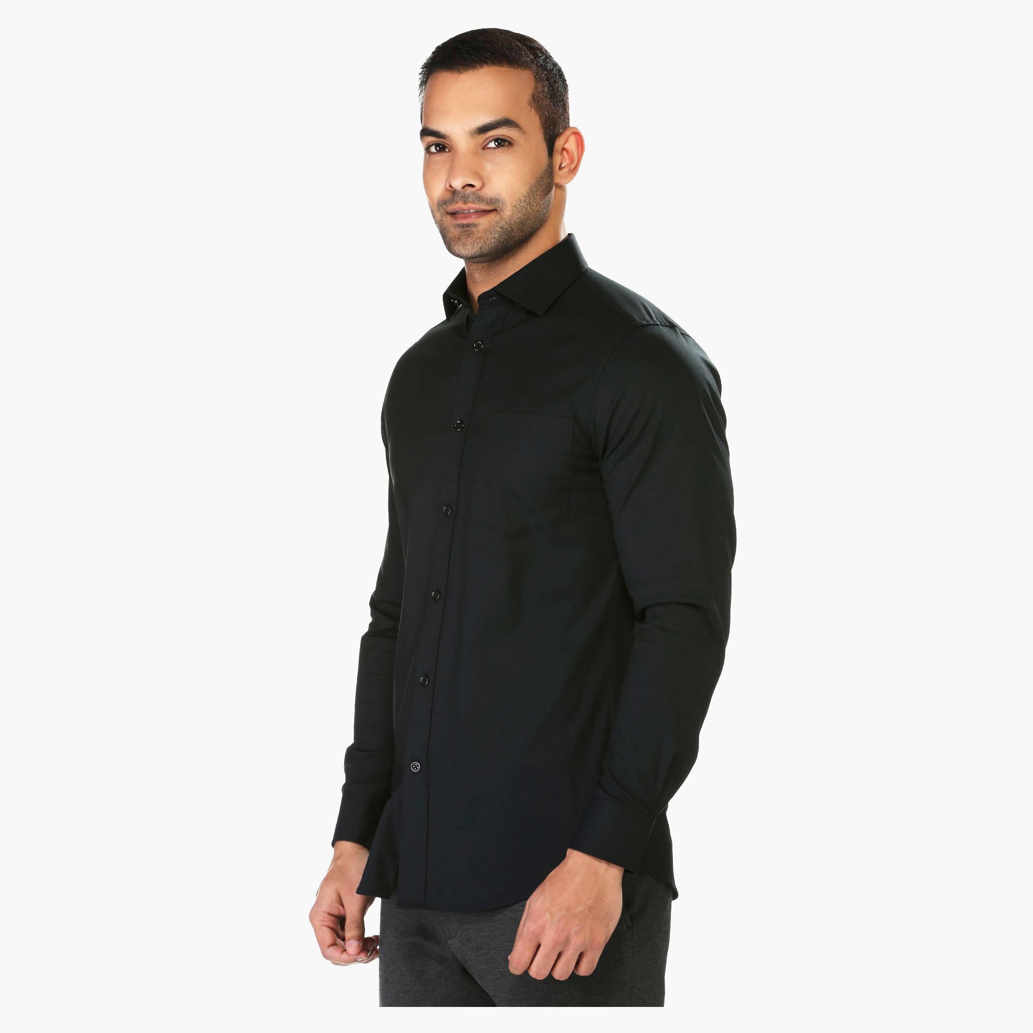 Solid Colour Shirt-men-clothing-shirts-image-3