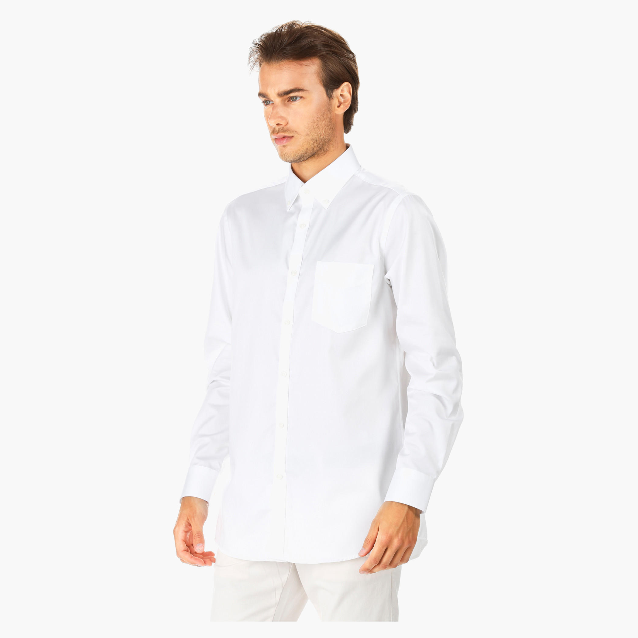 Solid Colour Shirt-men-clothing-shirts-image-3