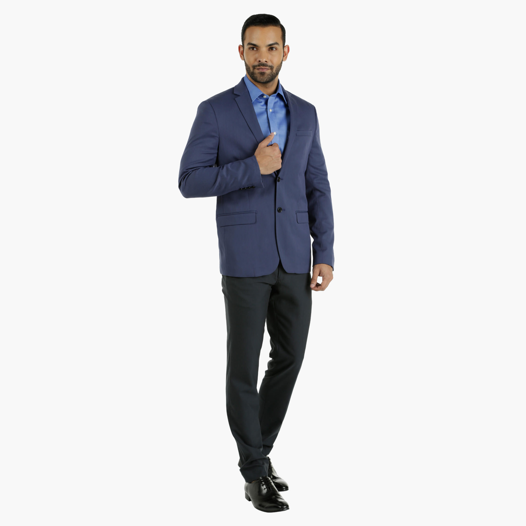 Cotton Dobby Shirt in Regular Fit-men-clothing-shirts-image-10