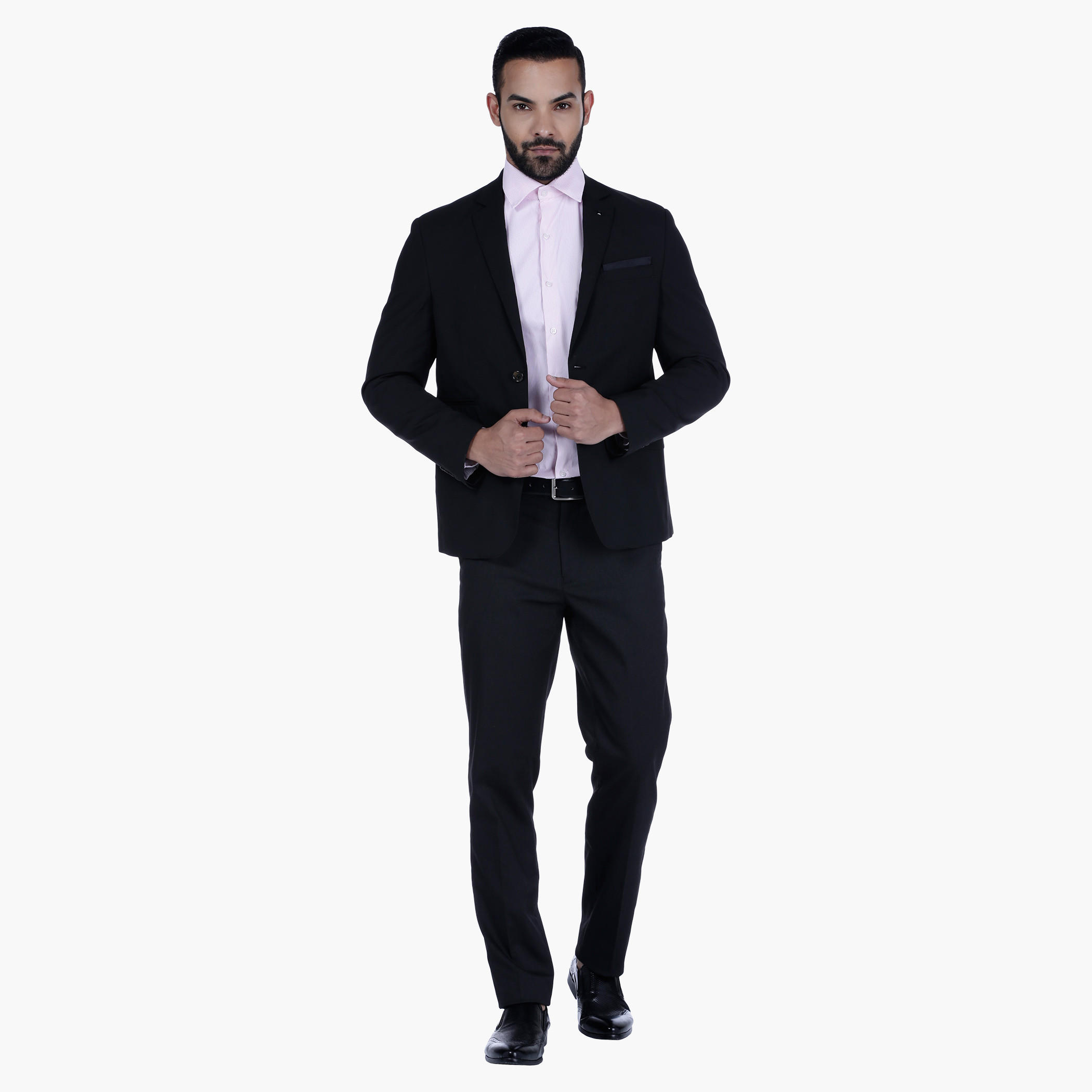 Textured 2-Button Suit Jacket-men-winterwear-jacketsandblazers-image-1