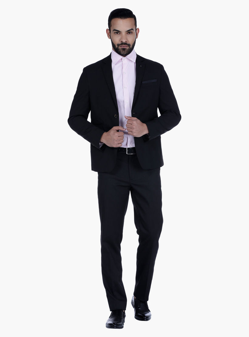 Textured 2-Button Suit Jacket-men-winterwear-jacketsandblazers-image-1