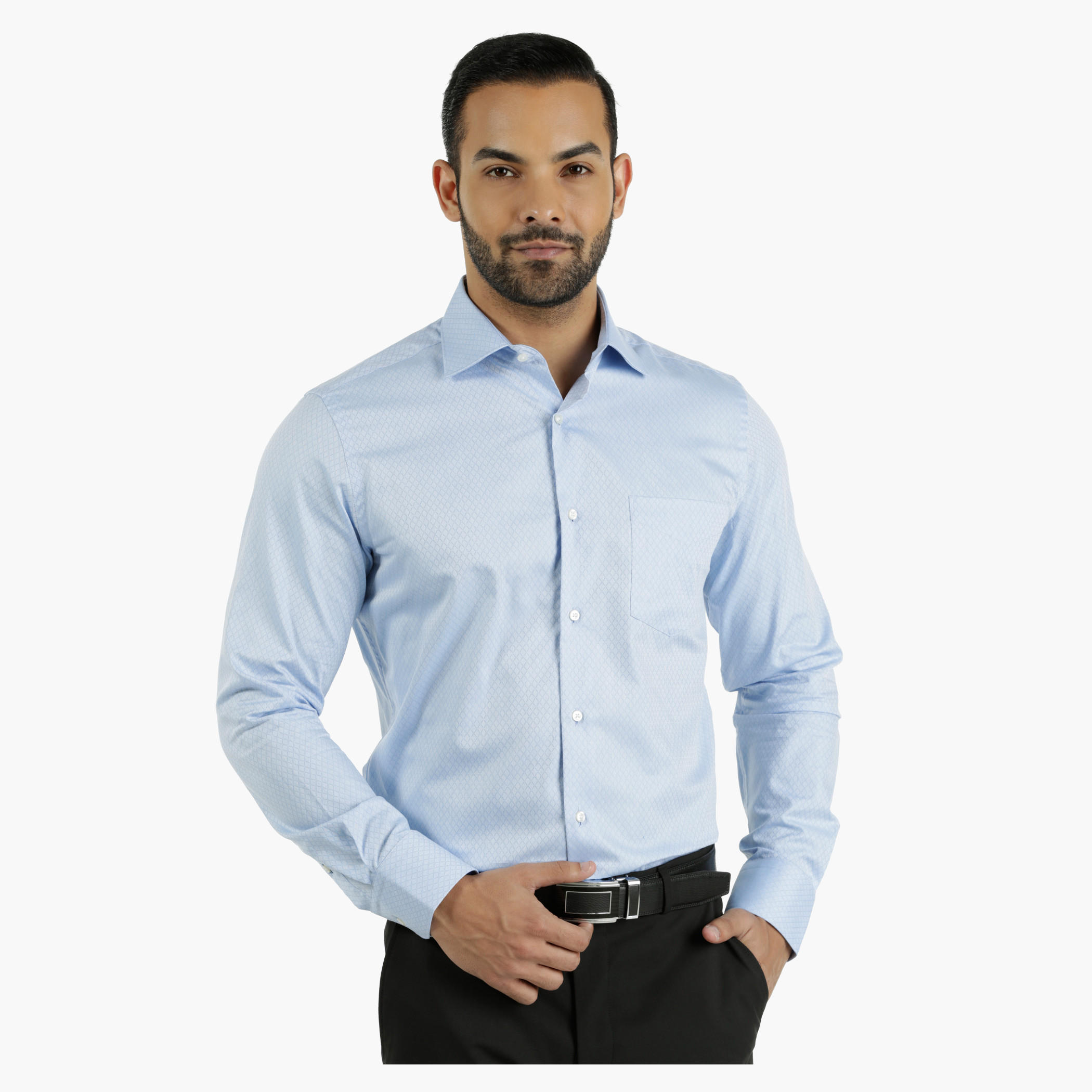 Cotton Formal Shirt in Regular Fit-men-clothing-shirts-image-1