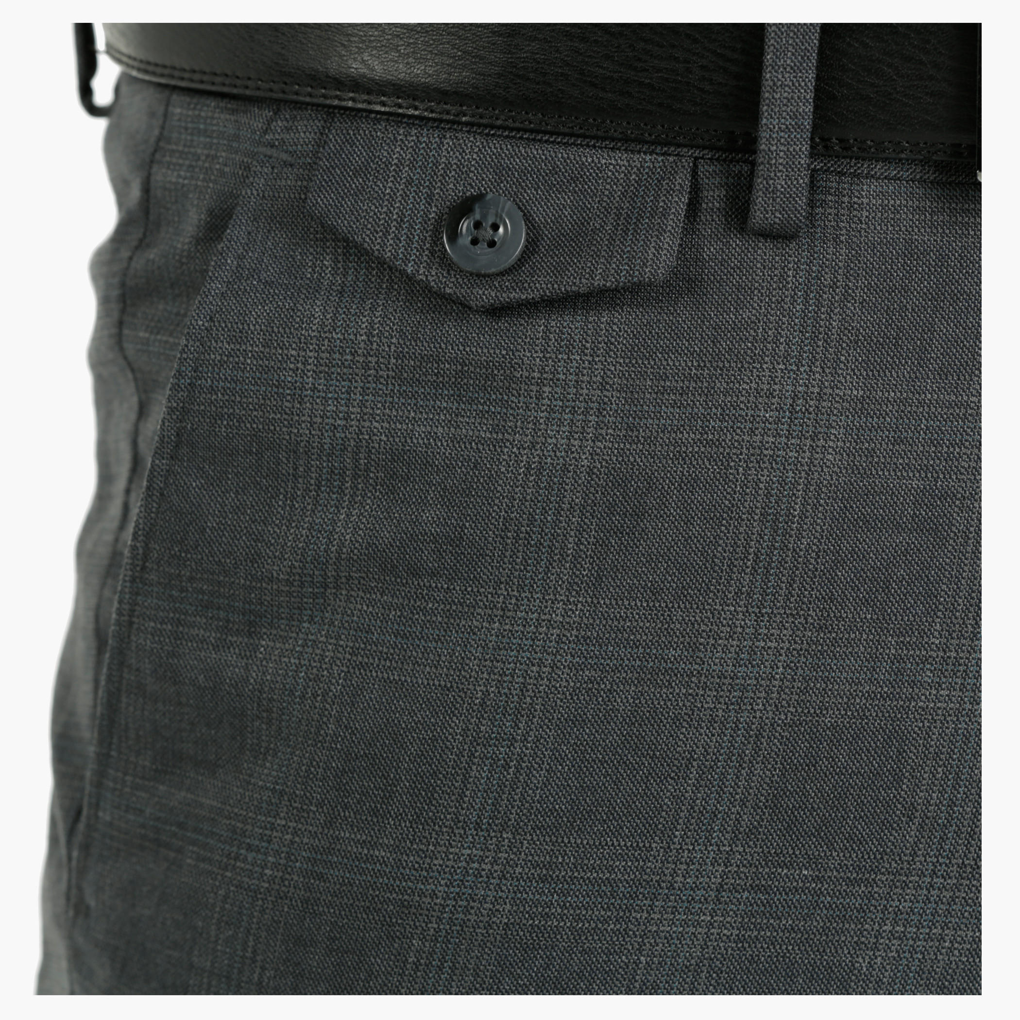Chequered Formal Trousers in Slim Fit-men-clothing-bottoms-trousersandchinos-trousers-image-2