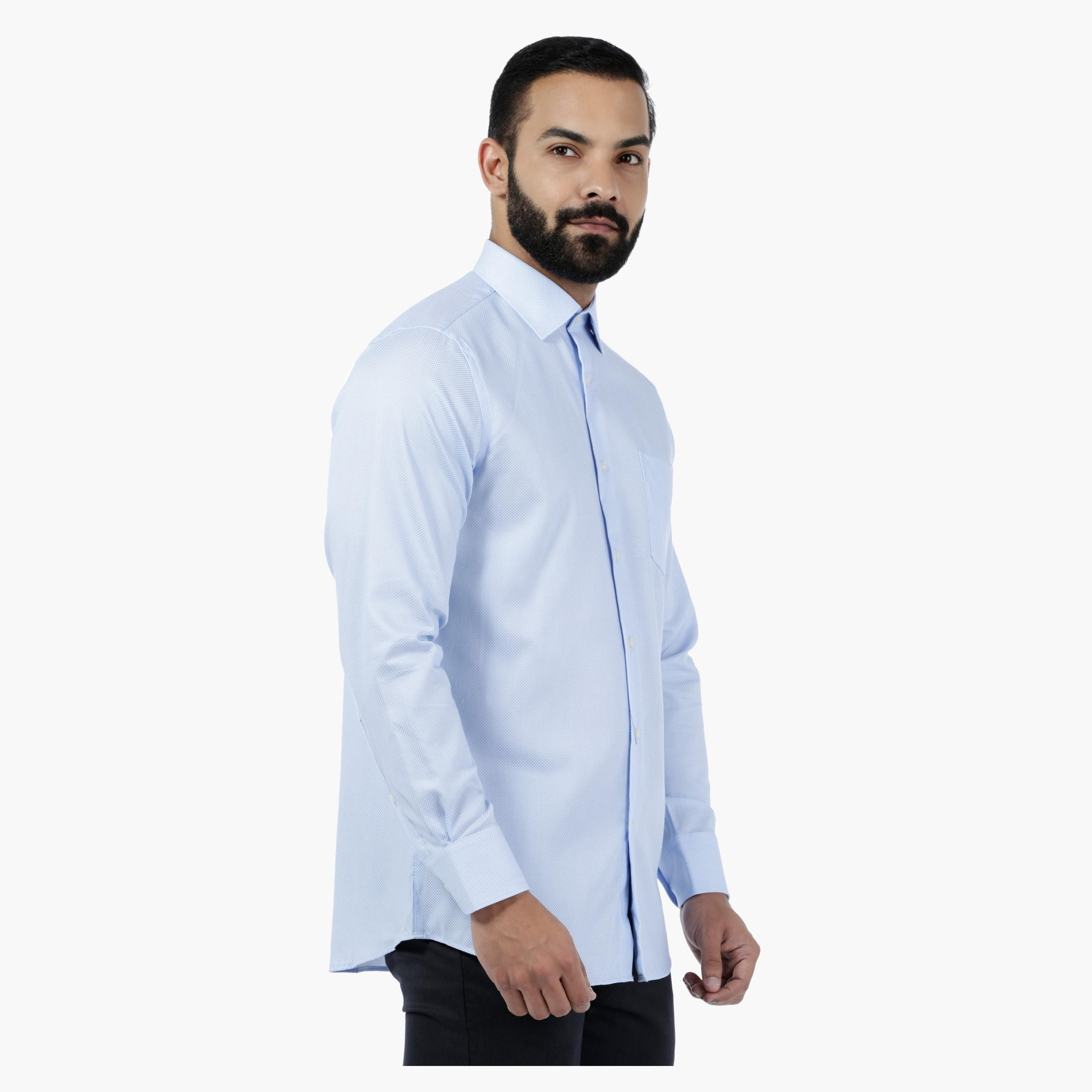 Textured Dobby Shirt-men-clothing-shirts-image-3