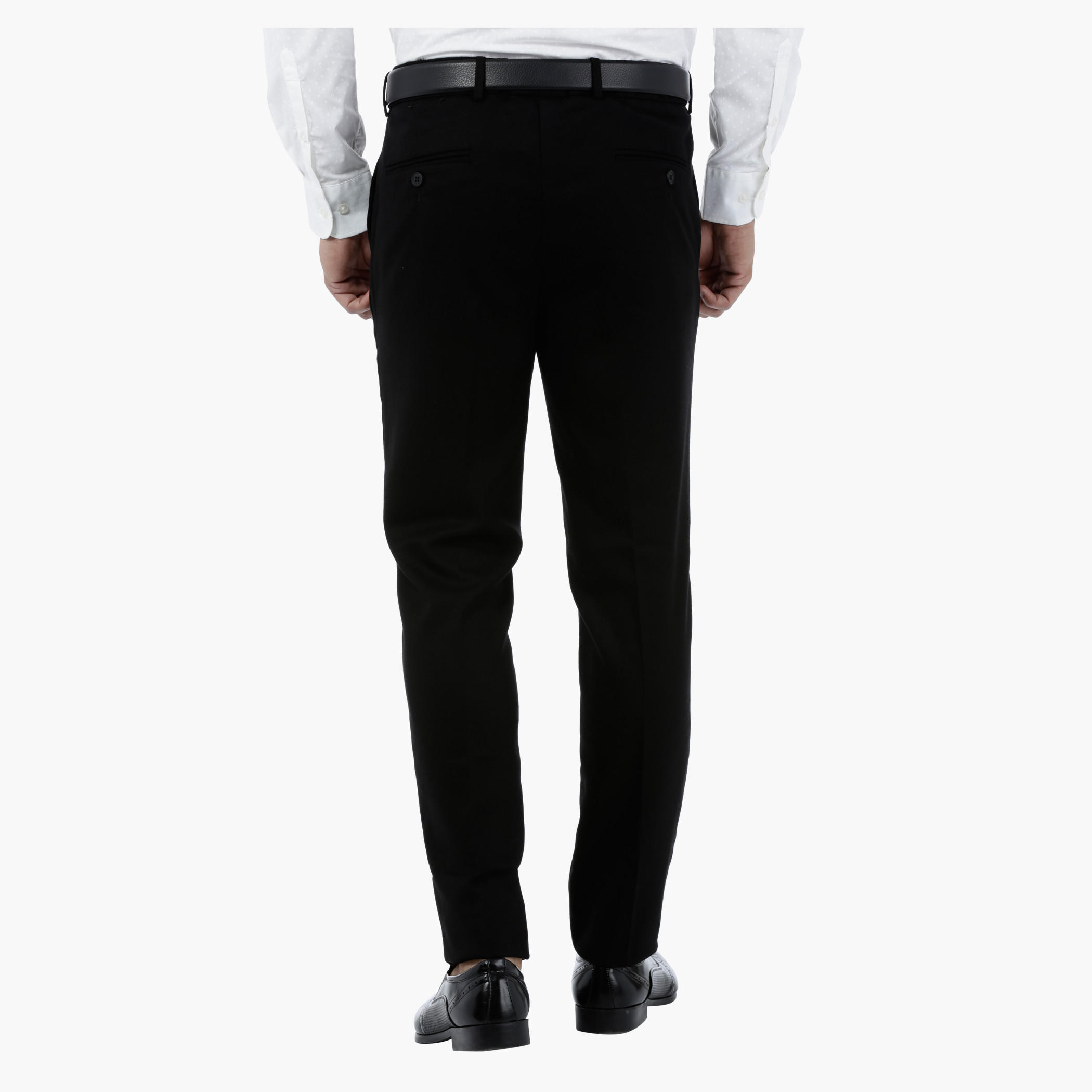 Pin Dot Slim-fit Trousers-men-clothing-bottoms-trousersandchinos-trousers-image-2