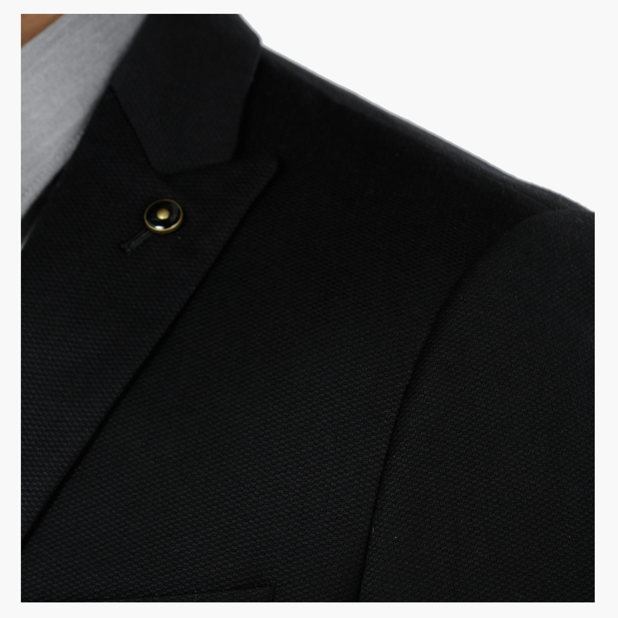 Textured Blazer in Slim Fit-men-winterwear-jacketsandblazers-image-4