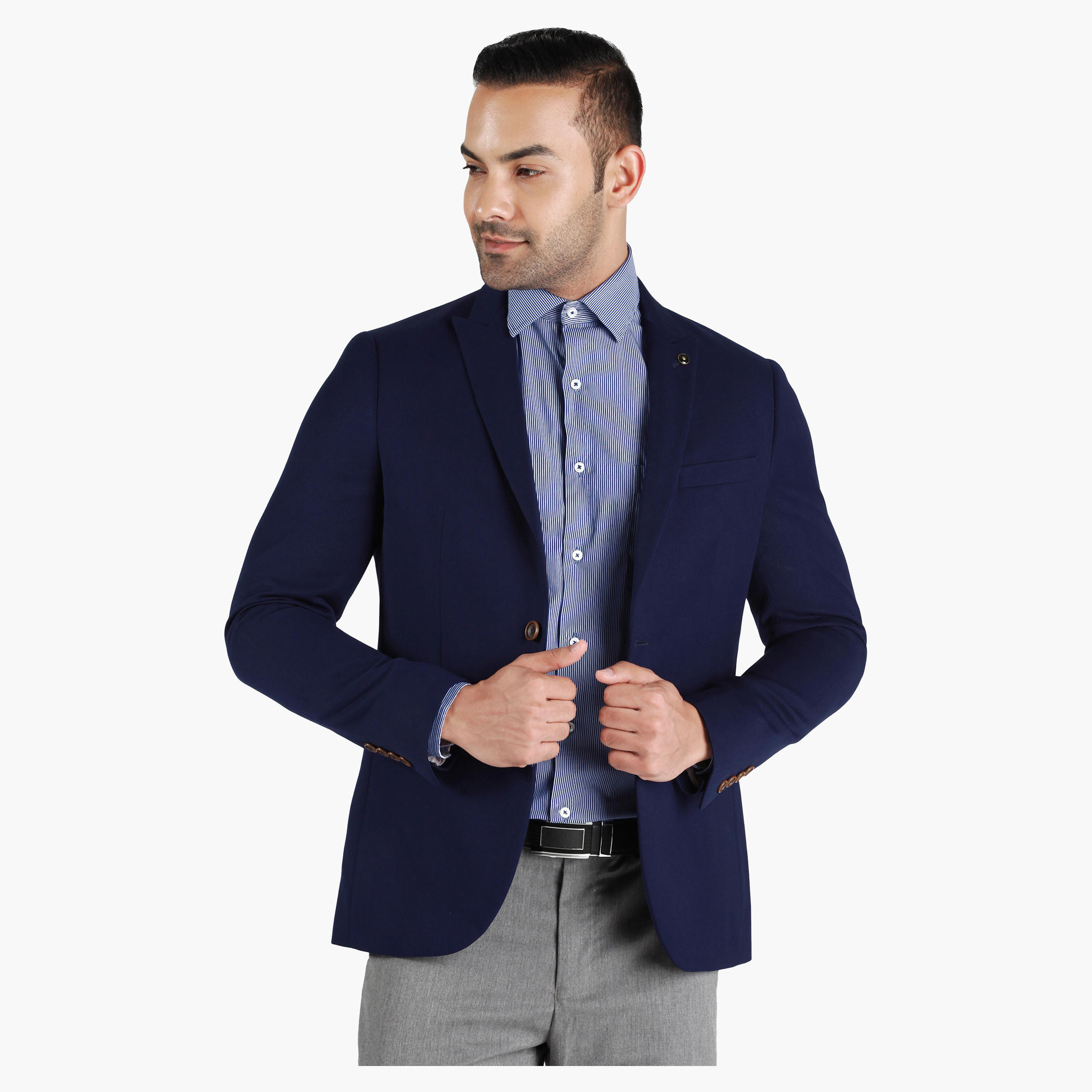 Slim Fit Textured Suit Jacket-men-winterwear-jacketsandblazers-image-1