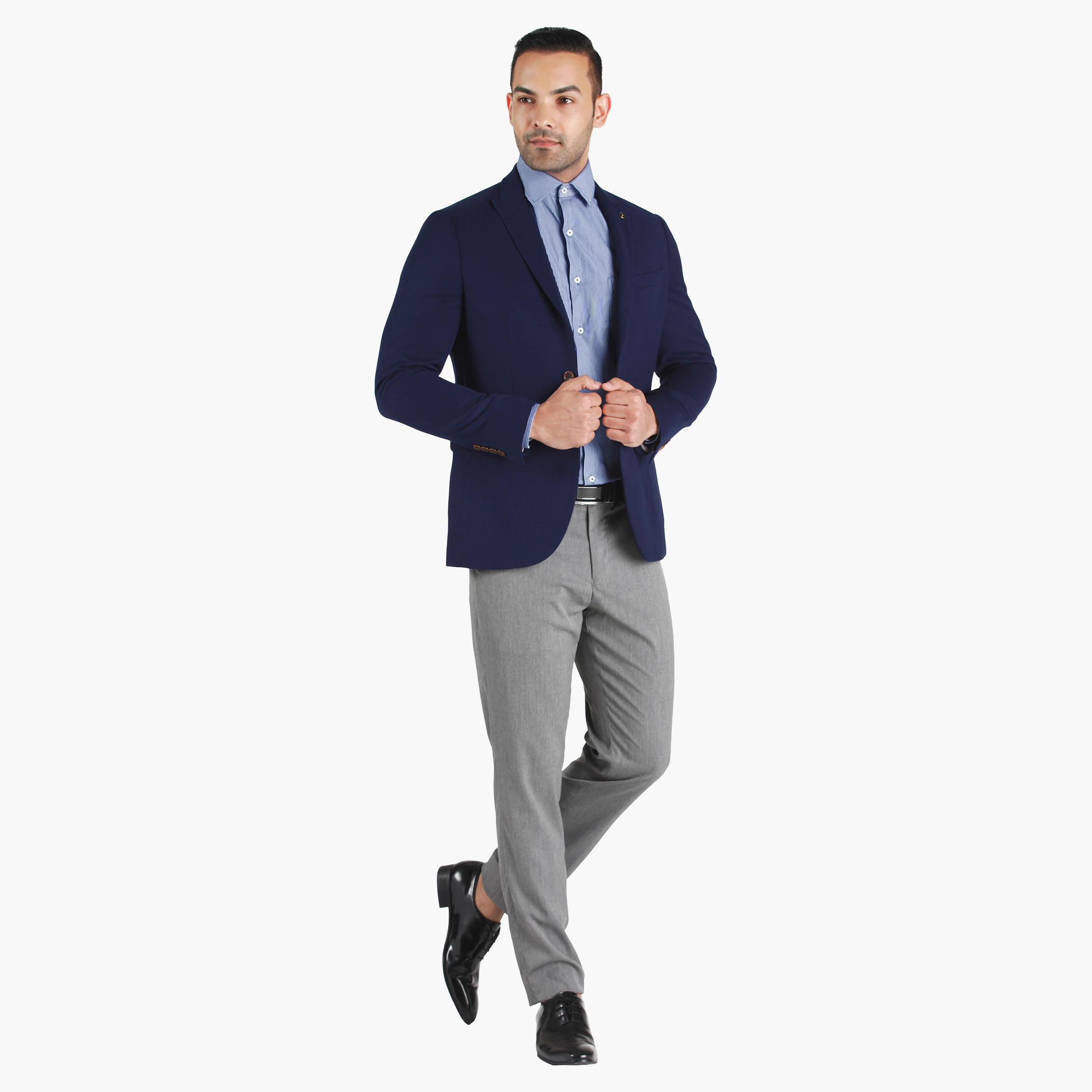 Slim Fit Textured Suit Jacket-men-winterwear-jacketsandblazers-image-1