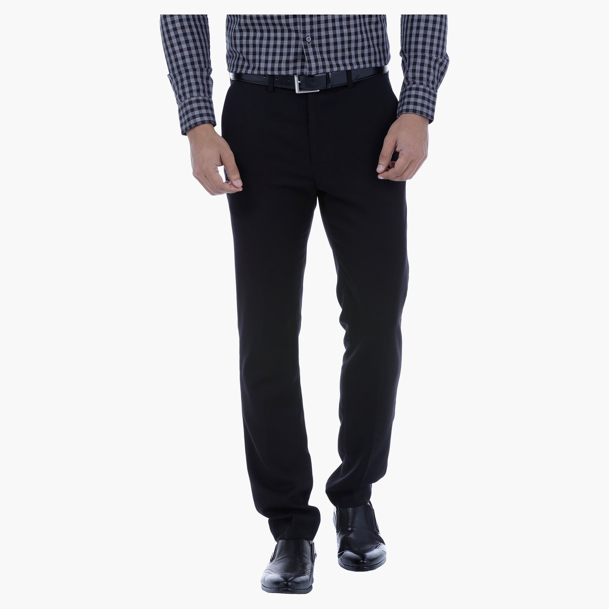 Full Length Textured Trousers-men-clothing-bottoms-trousersandchinos-trousers-image-1