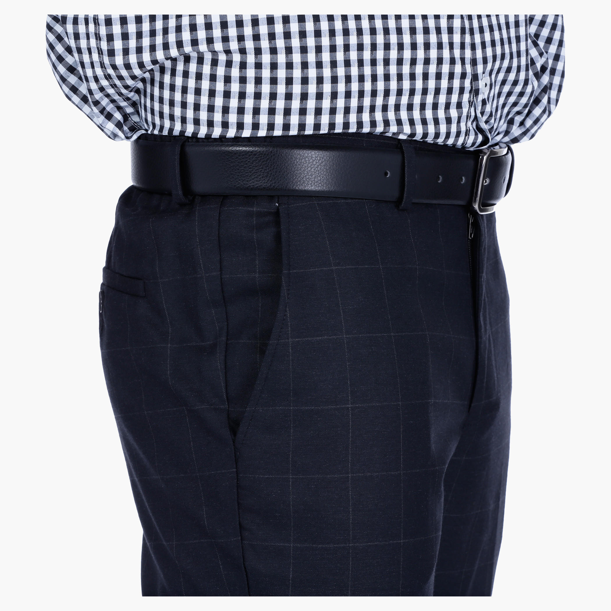 Chequered Trousers in Slim Fit-men-clothing-bottoms-trousersandchinos-trousers-image-4