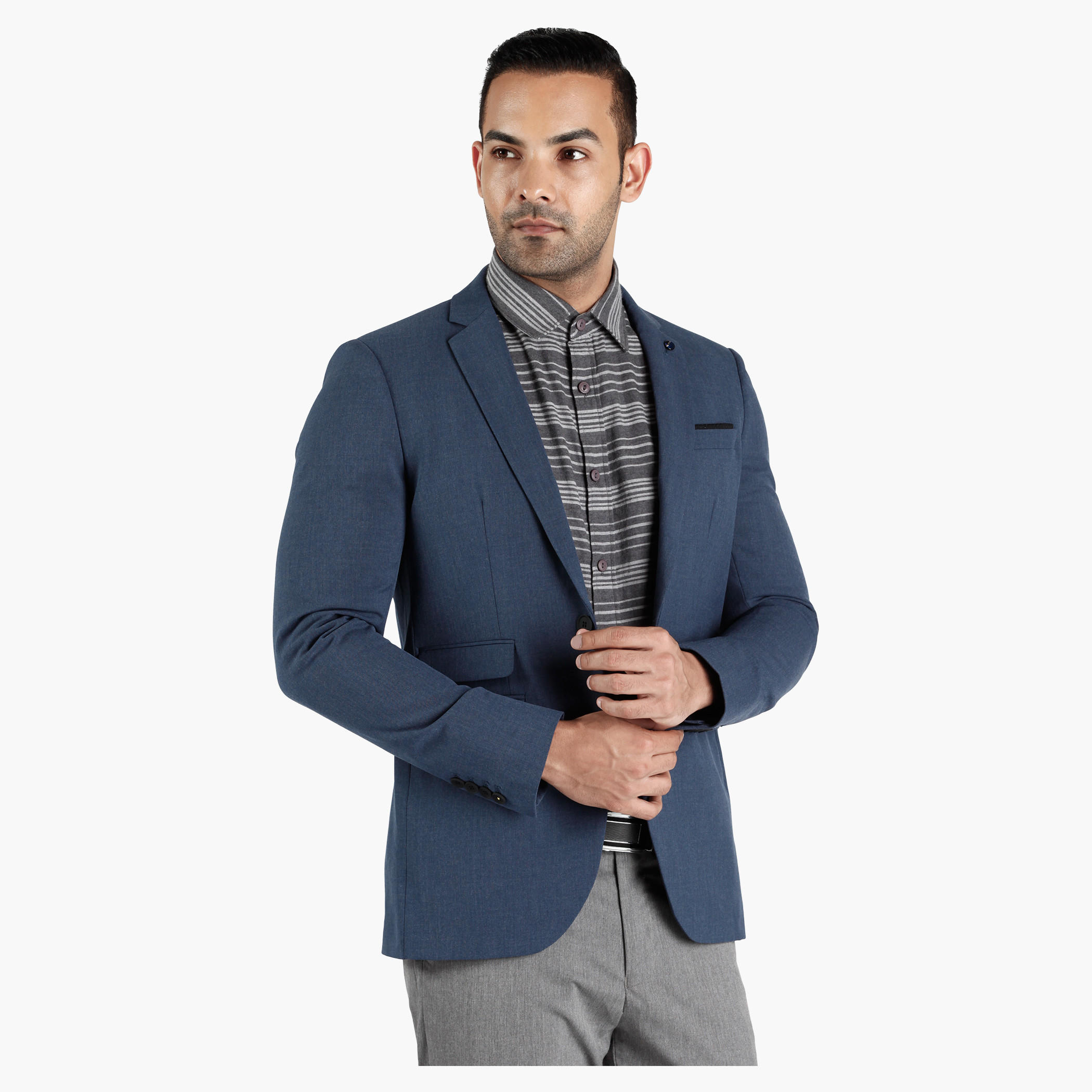Performance Suit Jacket with Notches Lapels-men-winterwear-jacketsandblazers-image-1
