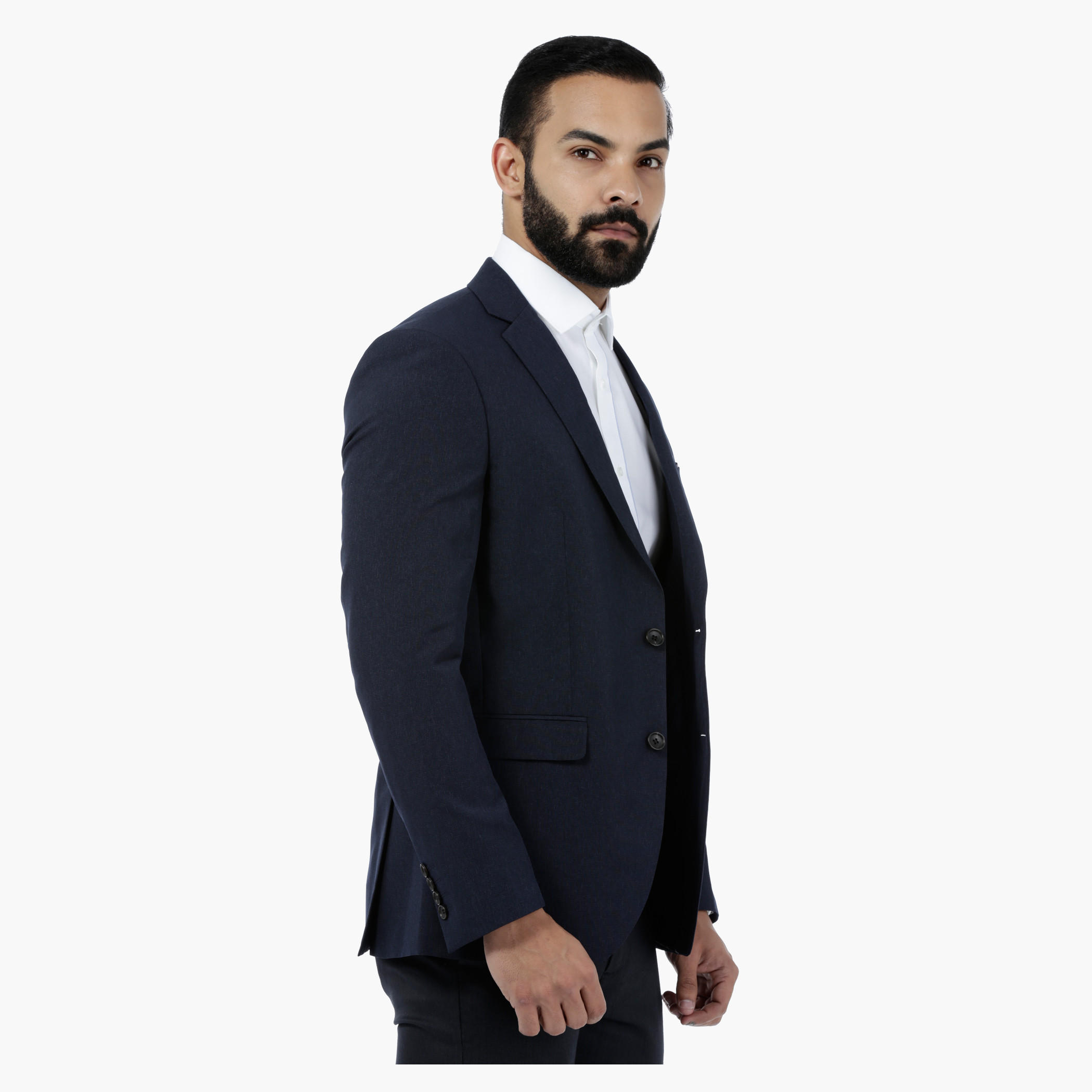 Crosshatch Textured Suit Jacket-men-winterwear-jacketsandblazers-image-3