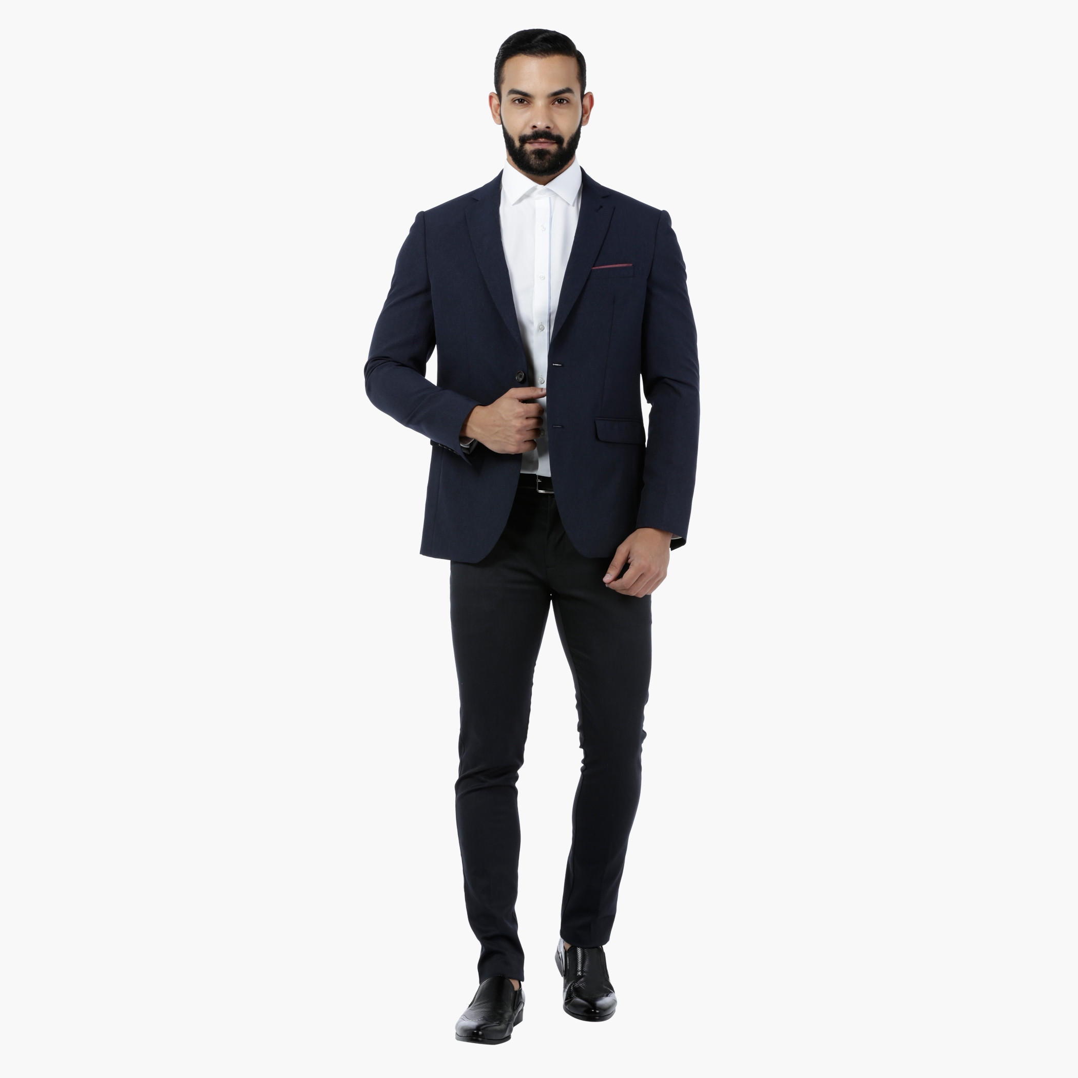 Crosshatch Textured Suit Jacket-men-winterwear-jacketsandblazers-image-5
