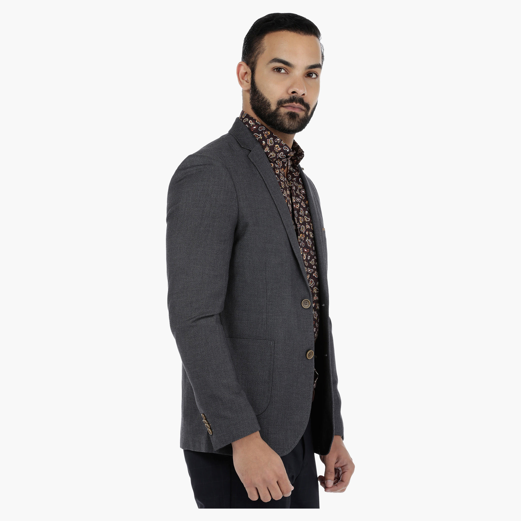 Long Sleeves Jacket with Patch pockets-men-winterwear-jacketsandblazers-image-3