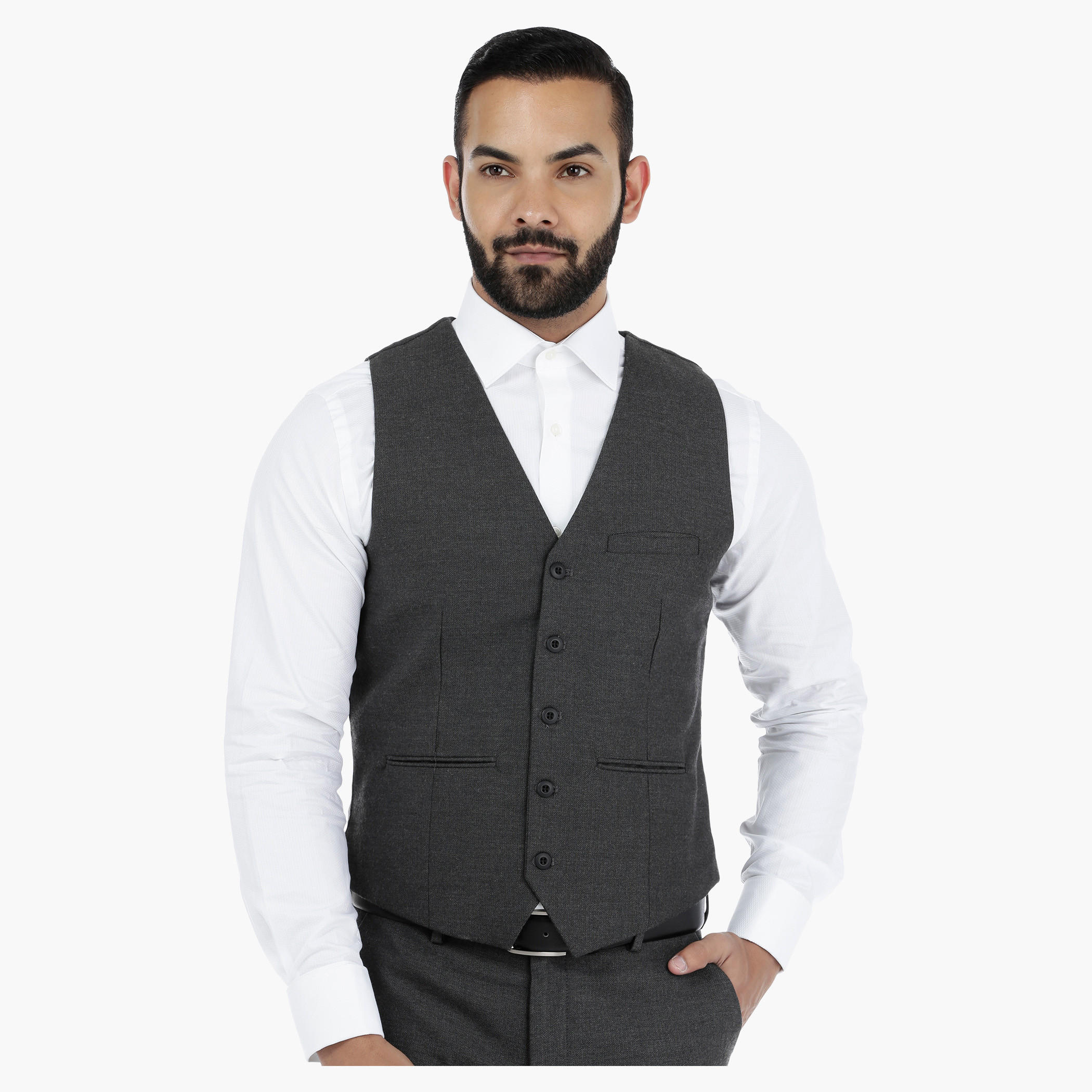 Waist Coat with Welt Pocket-men-clothing-jacketsandblazers-coats-image-1