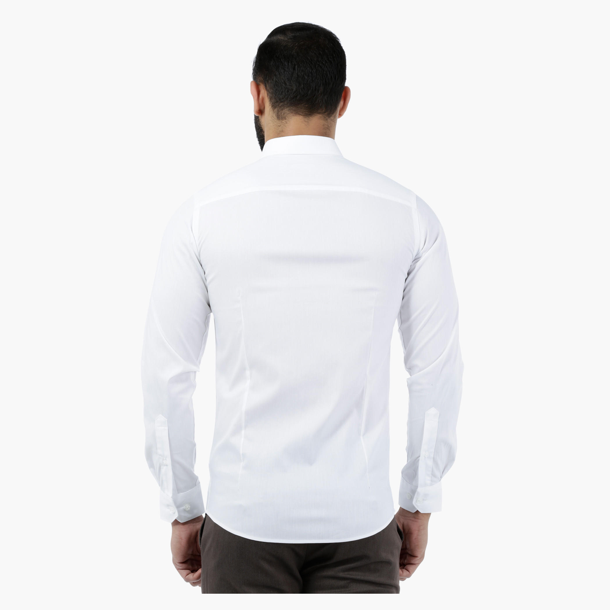 Solid Stretch Body-fit Shirt-men-clothing-shirts-image-4