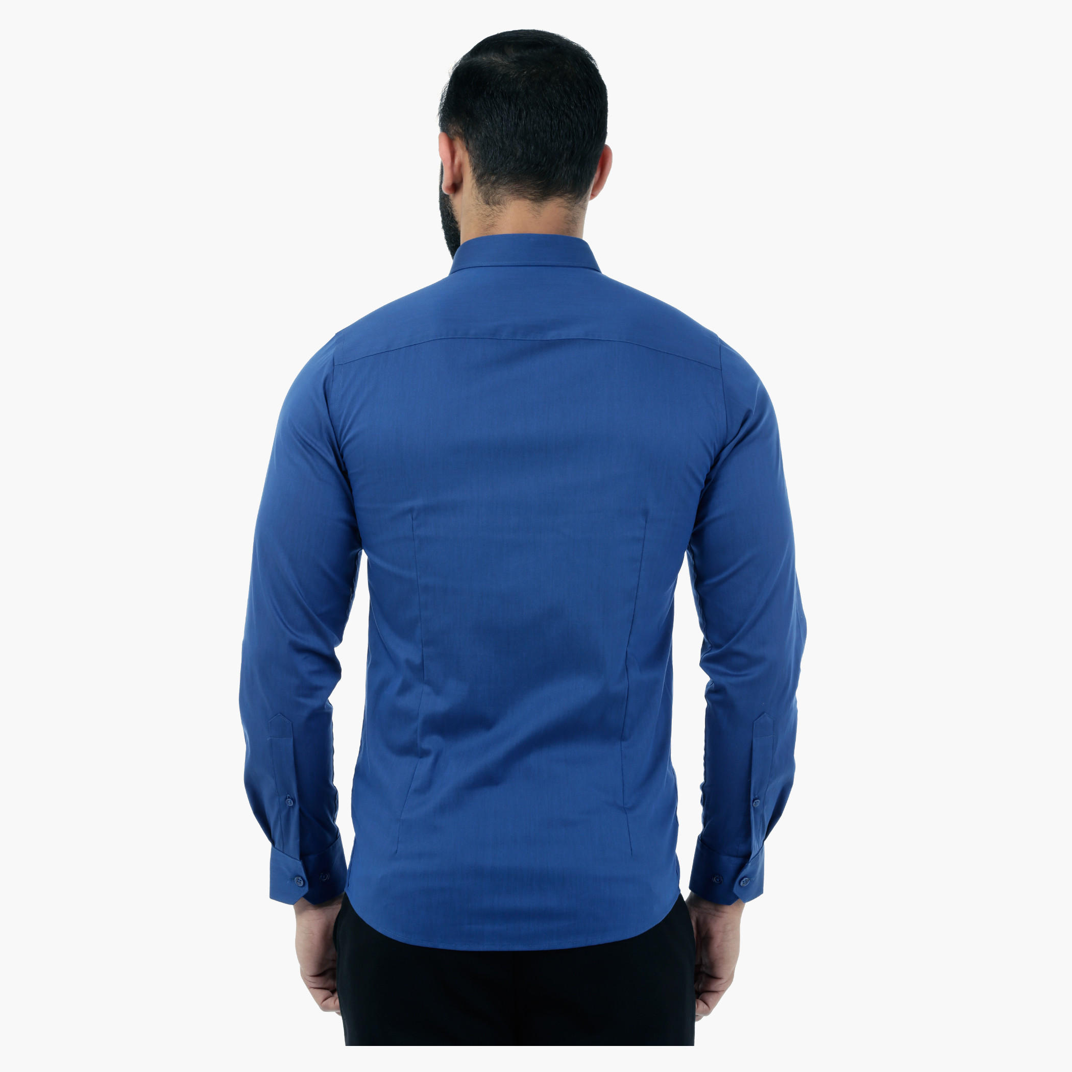 Solid Stretch Body-fit Shirt-men-clothing-shirts-image-4