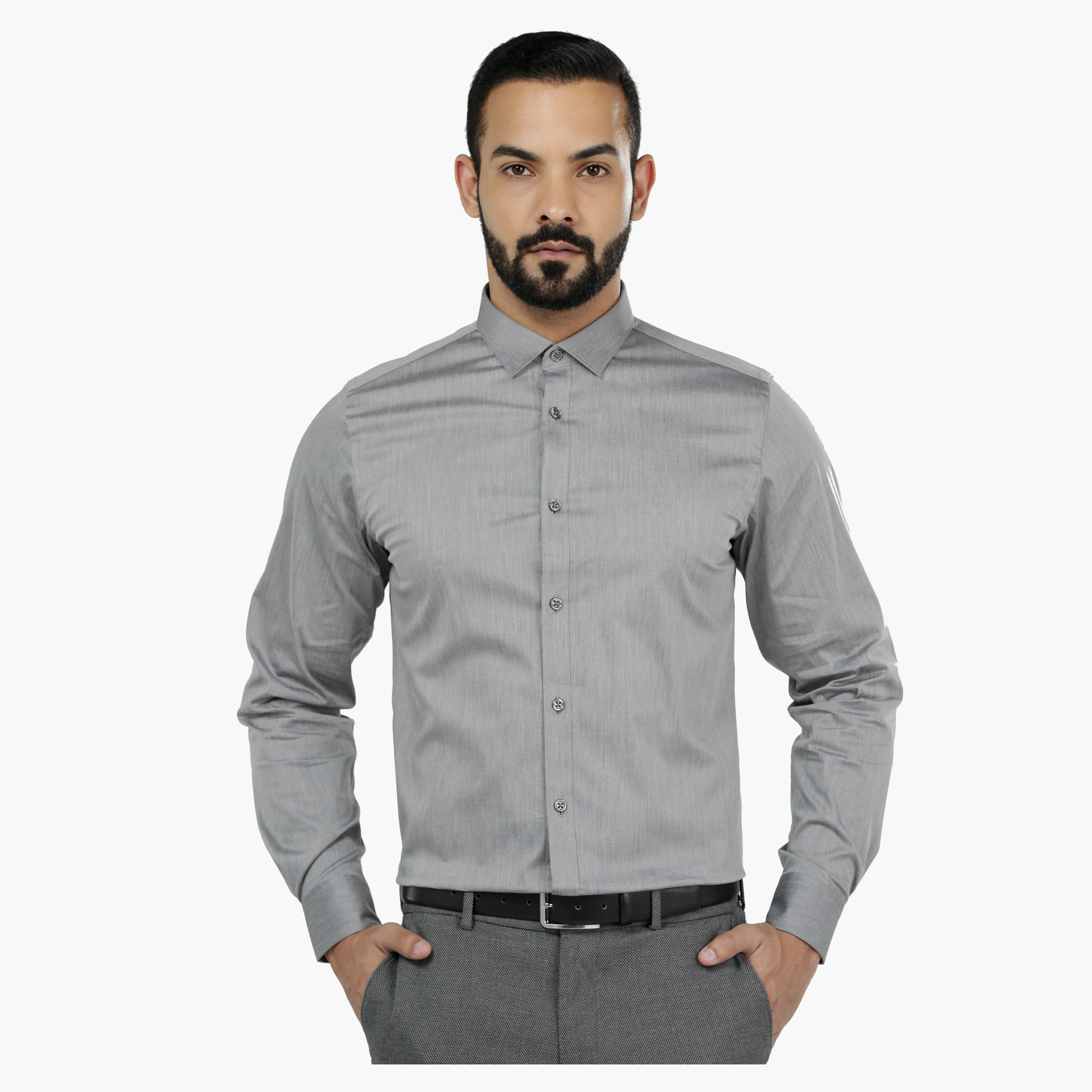 Long Sleeves Body Fit Formal Shirt-men-clothing-shirts-image-1