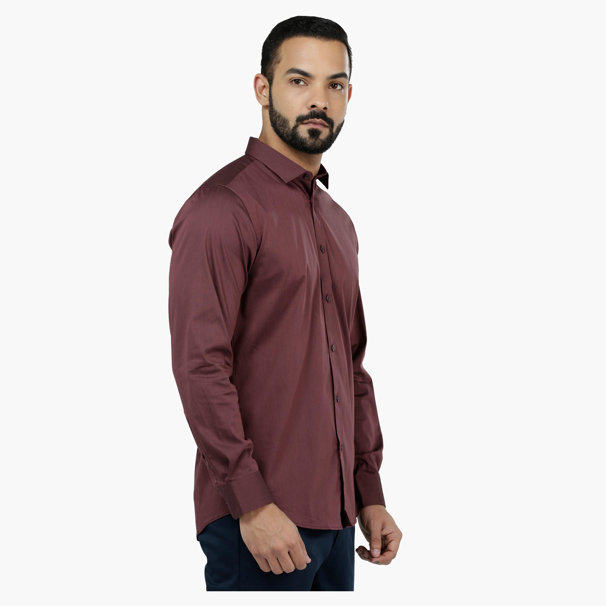 Long Sleeves Body Fit Formal Shirt-men-clothing-shirts-image-3