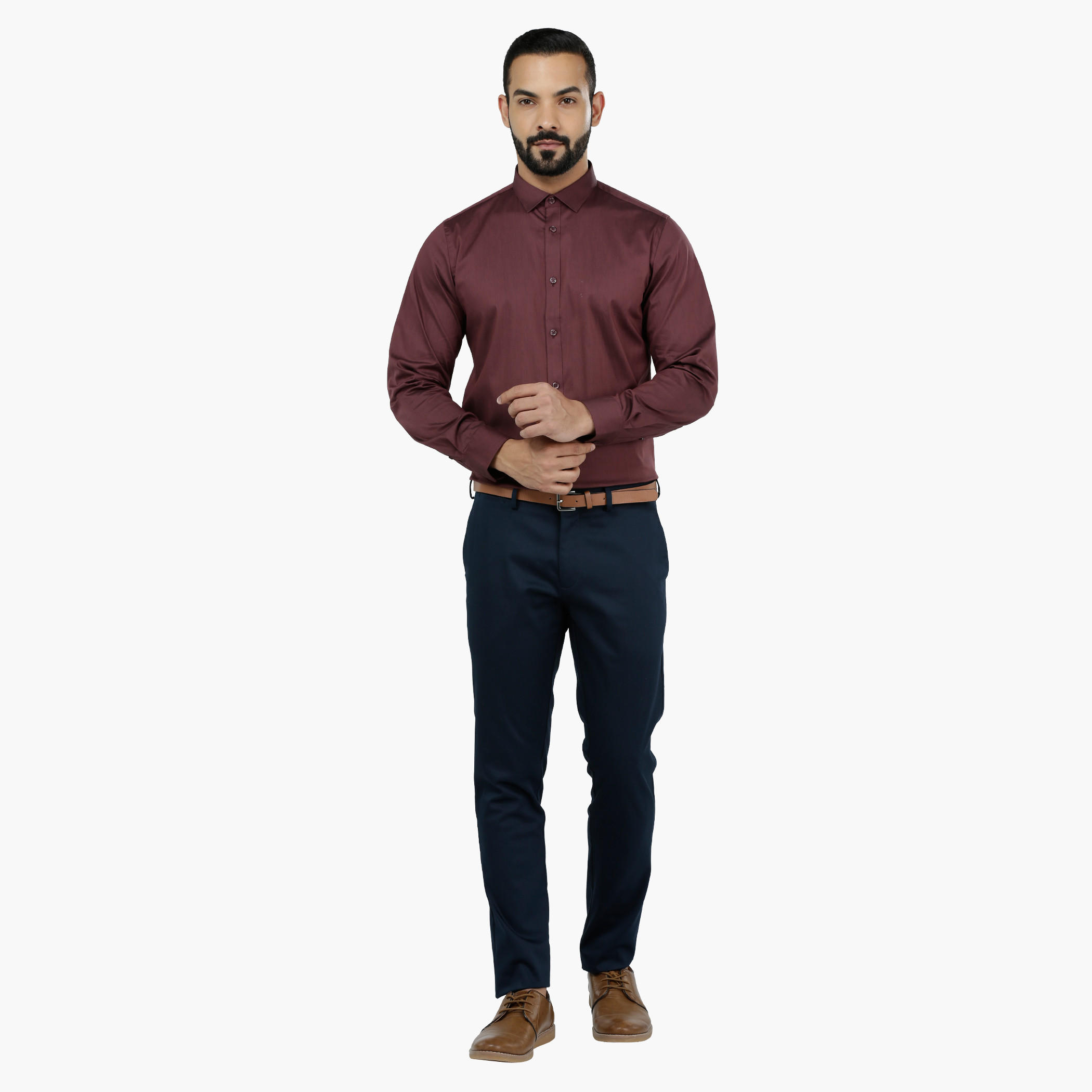 Long Sleeves Body Fit Formal Shirt-men-clothing-shirts-image-5