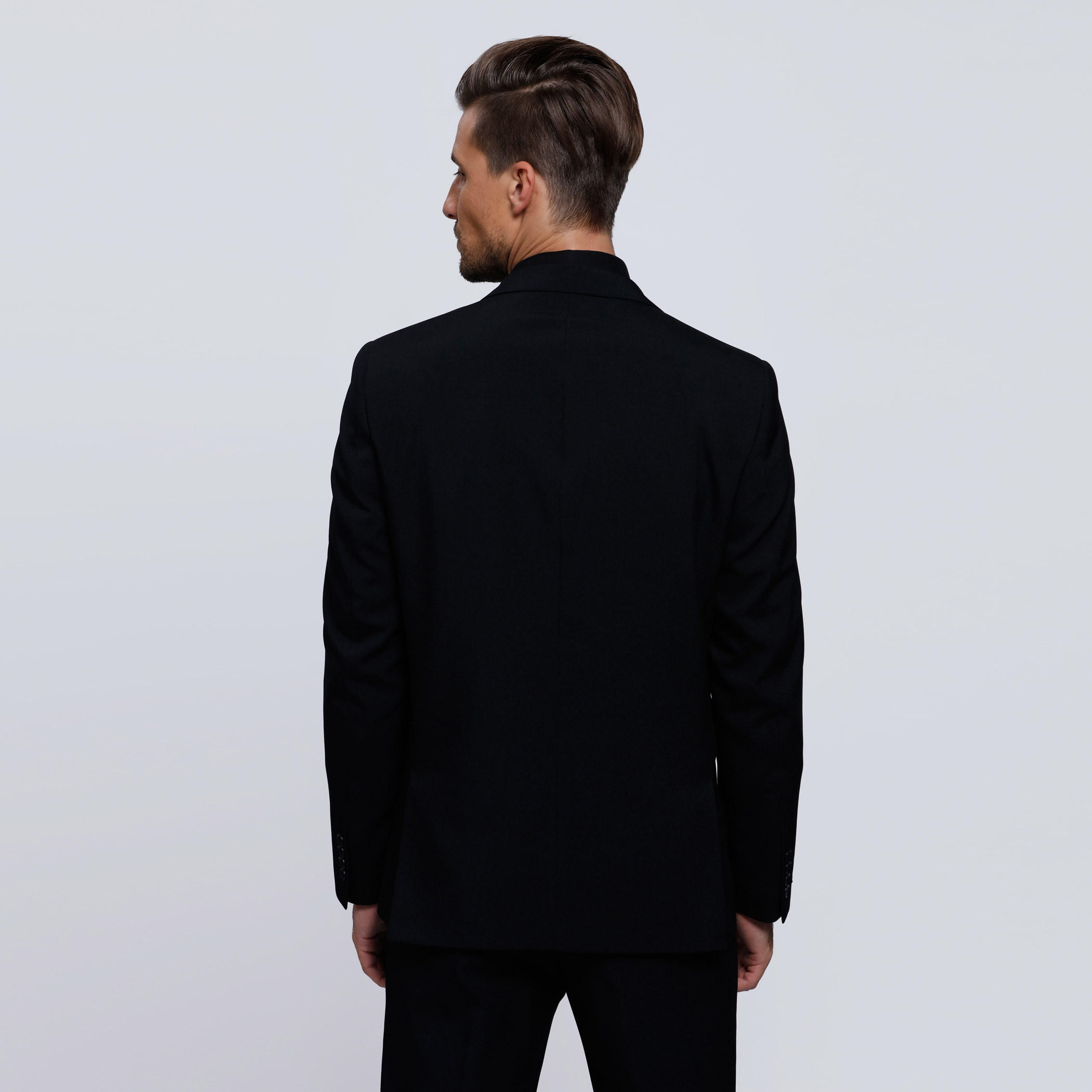 Blazer with Notch Collar and Long Sleeves-men-winterwear-jacketsandblazers-image-2