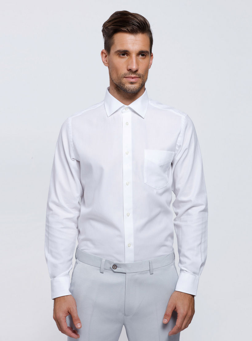 Long Sleeves Shirt with Spread Collar-men-clothing-shirts-image-1
