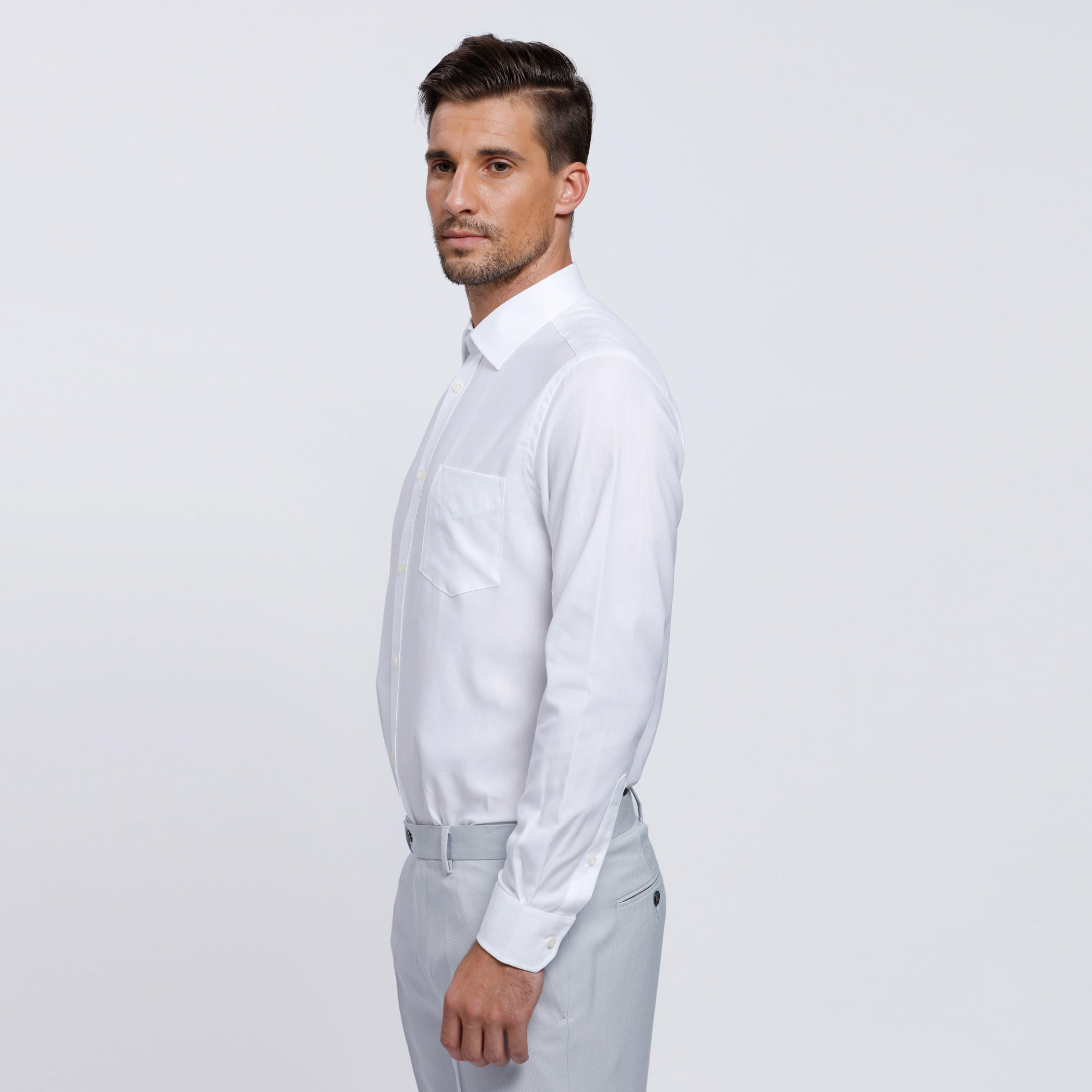Long Sleeves Shirt with Spread Collar-men-clothing-shirts-image-3