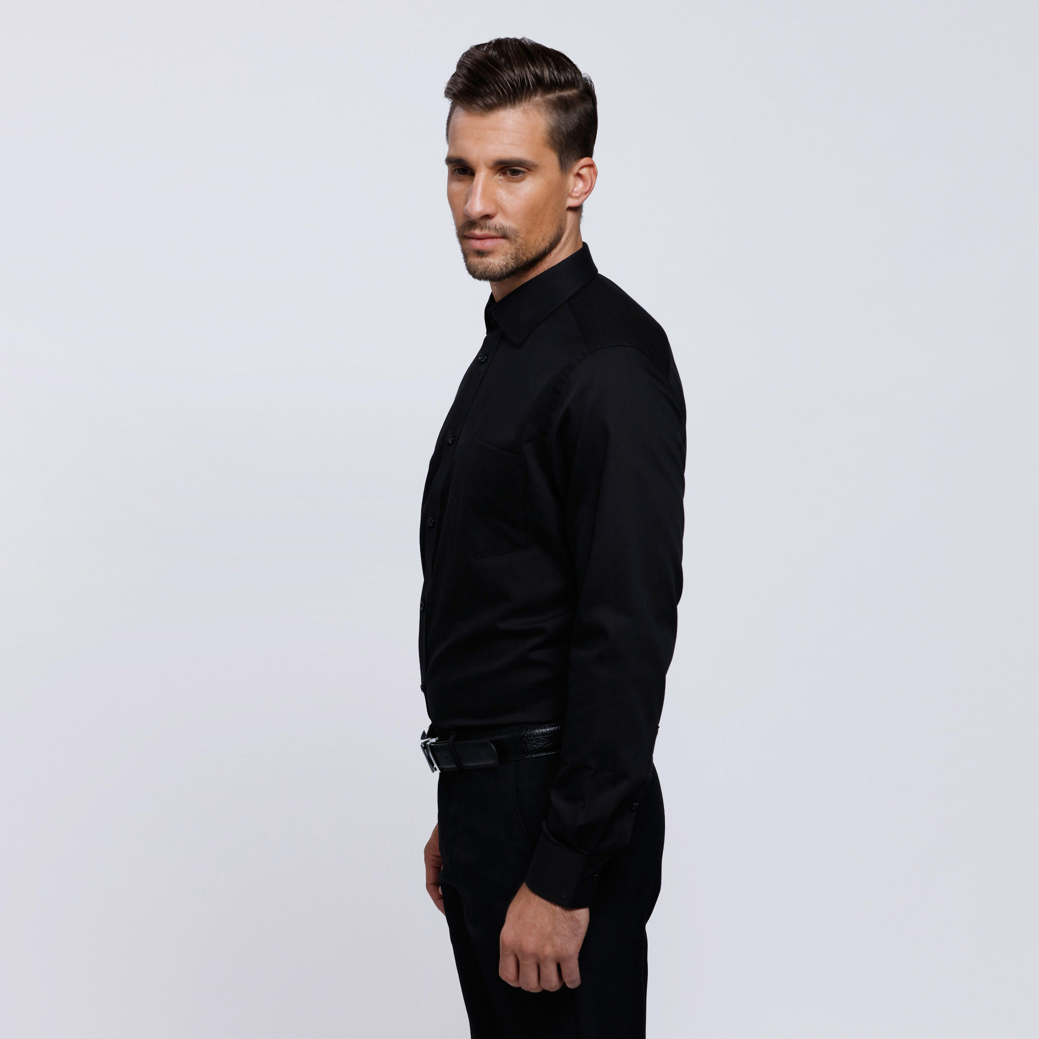 Long Sleeves Shirt with Spread Collar-men-clothing-shirts-image-3