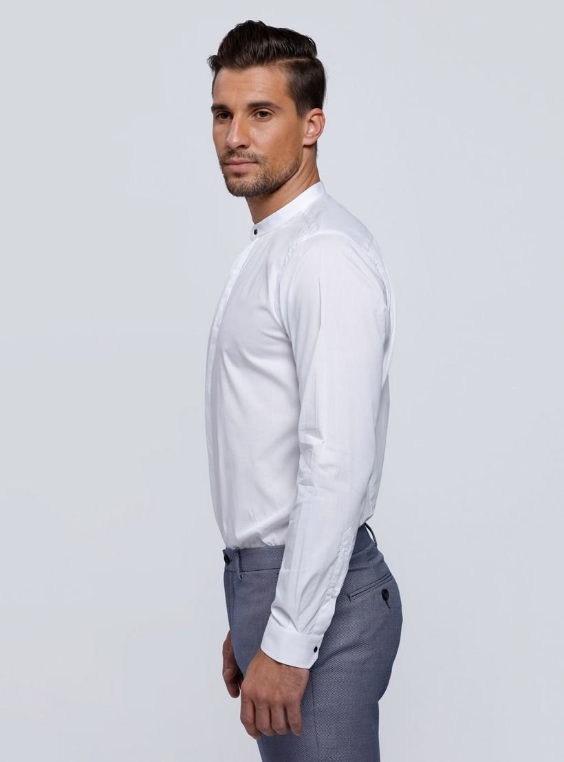 Long Sleeves Shirt with Mandarin Collar-men-clothing-shirts-image-3