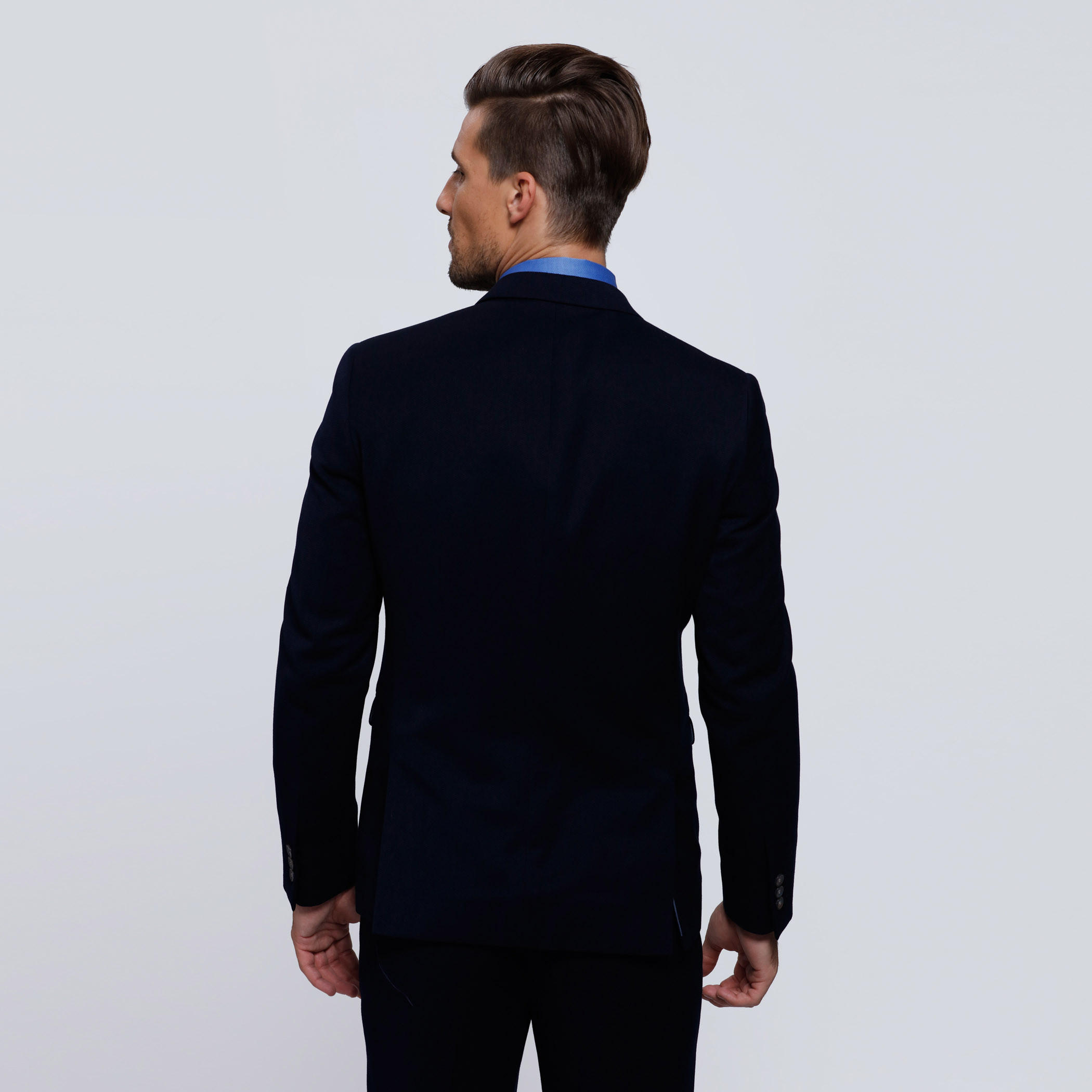 Blazer with Notch Collar and Long Sleeves-men-winterwear-jacketsandblazers-image-7