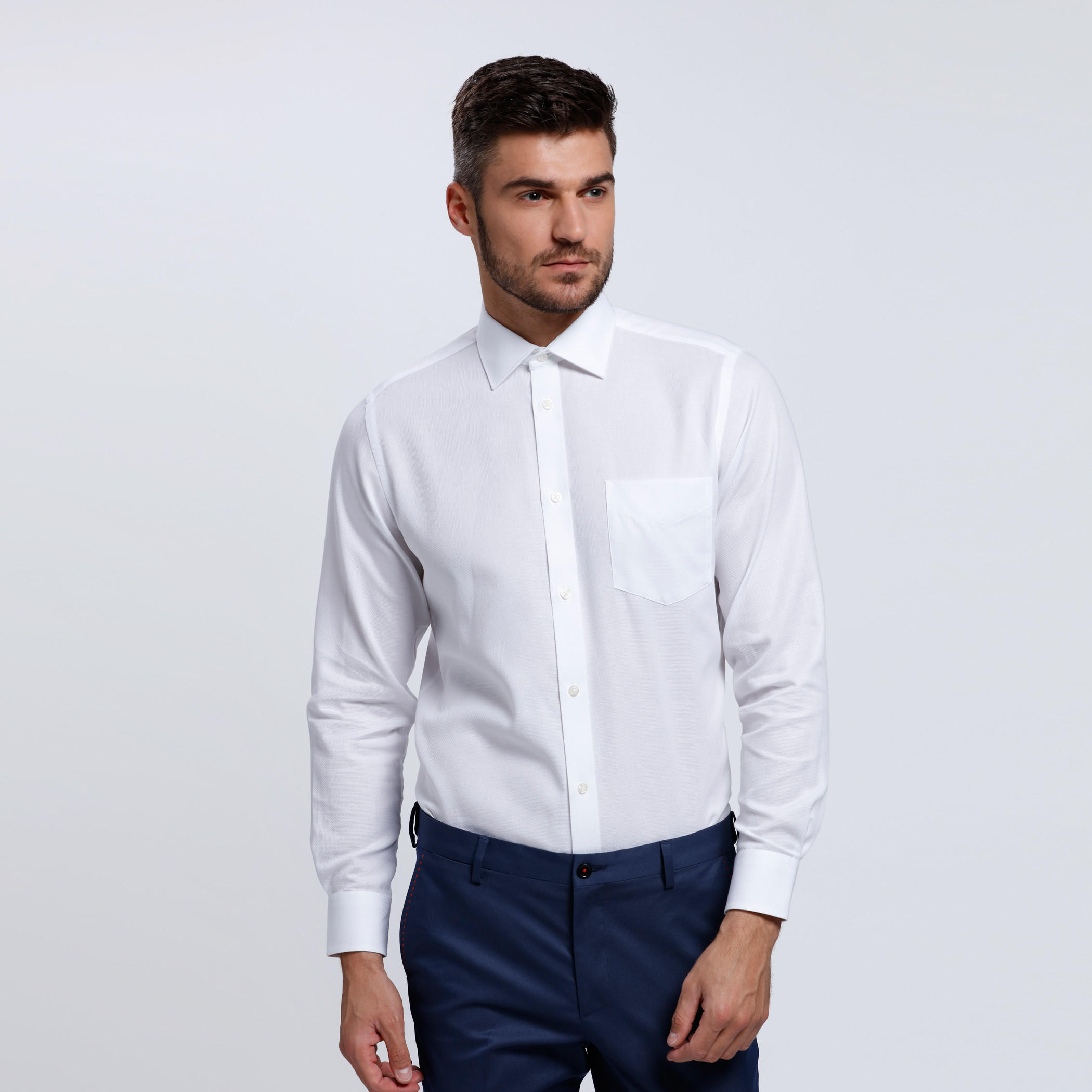 Long Sleeves Shirt with Complete Placket in Regular Fit-men-clothing-shirts-image-5