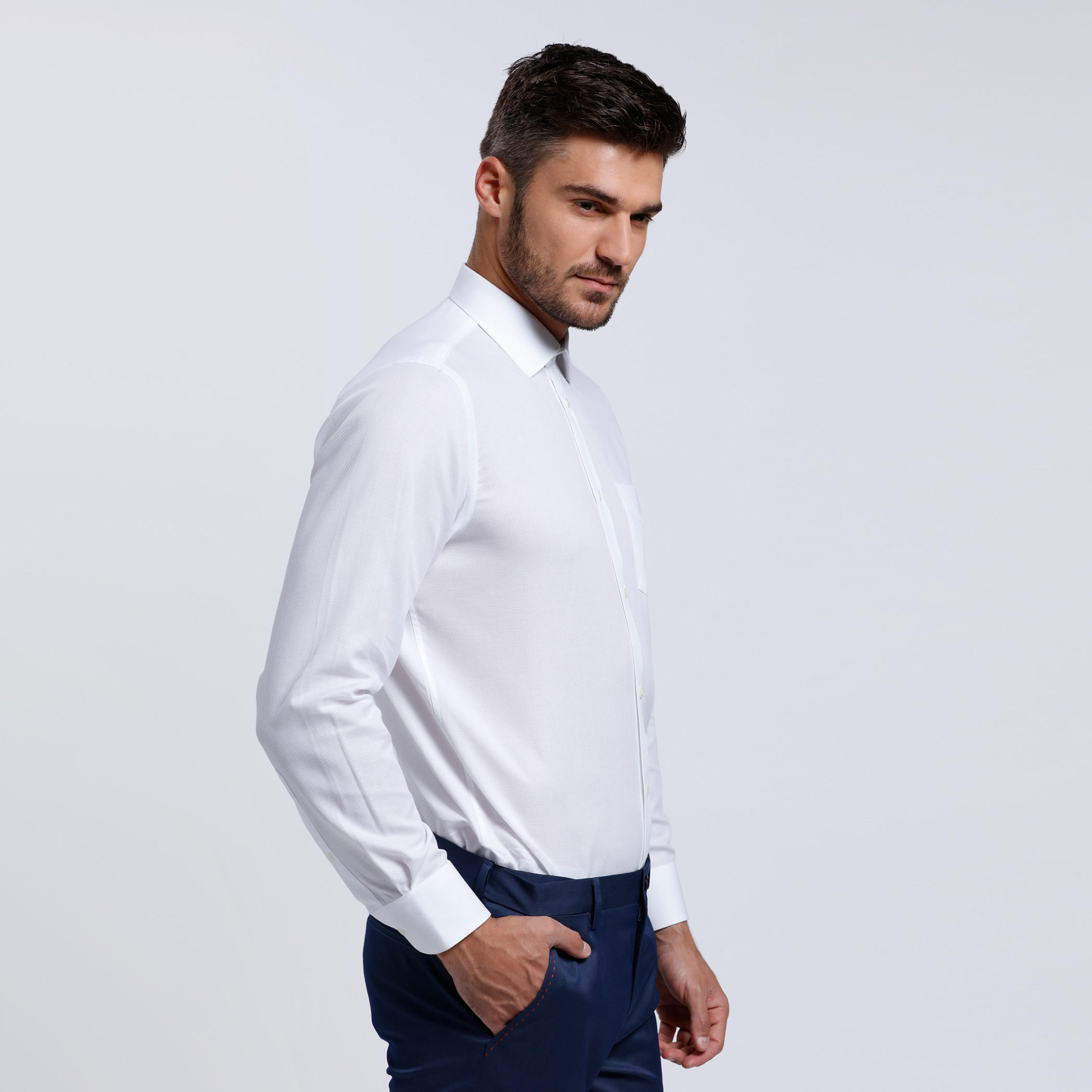 Long Sleeves Shirt with Complete Placket in Regular Fit-men-clothing-shirts-image-3