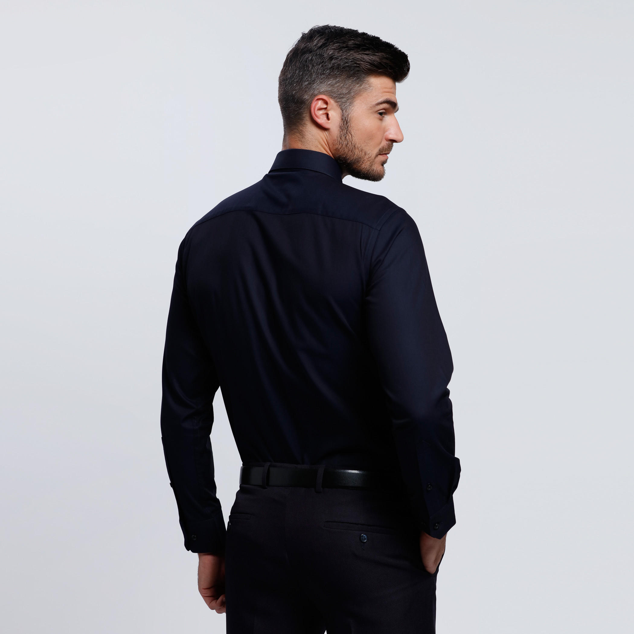 Long Sleeves Shirt with Complete Placket in Regular Fit-men-clothing-shirts-image-2