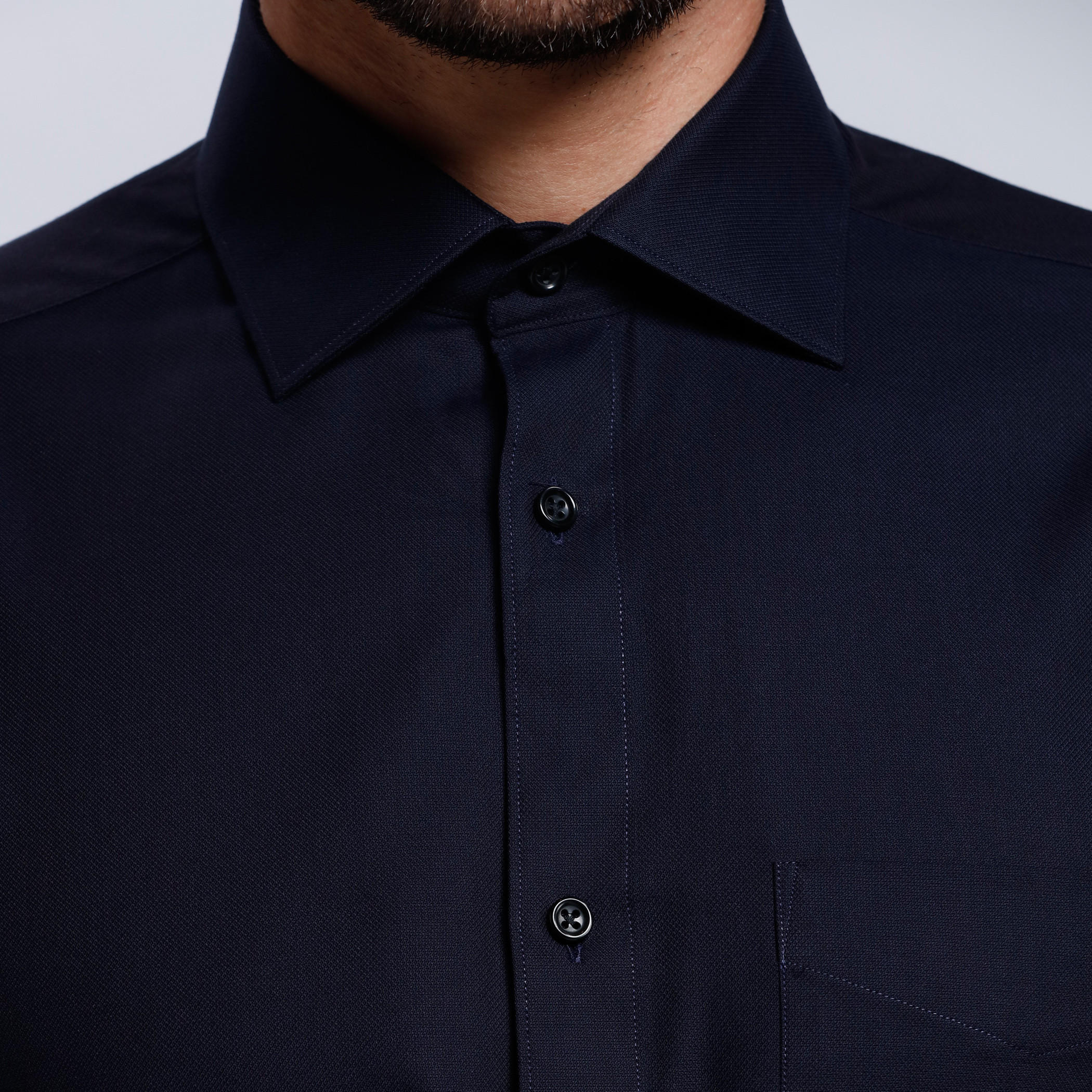 Long Sleeves Shirt with Complete Placket in Regular Fit-men-clothing-shirts-image-4