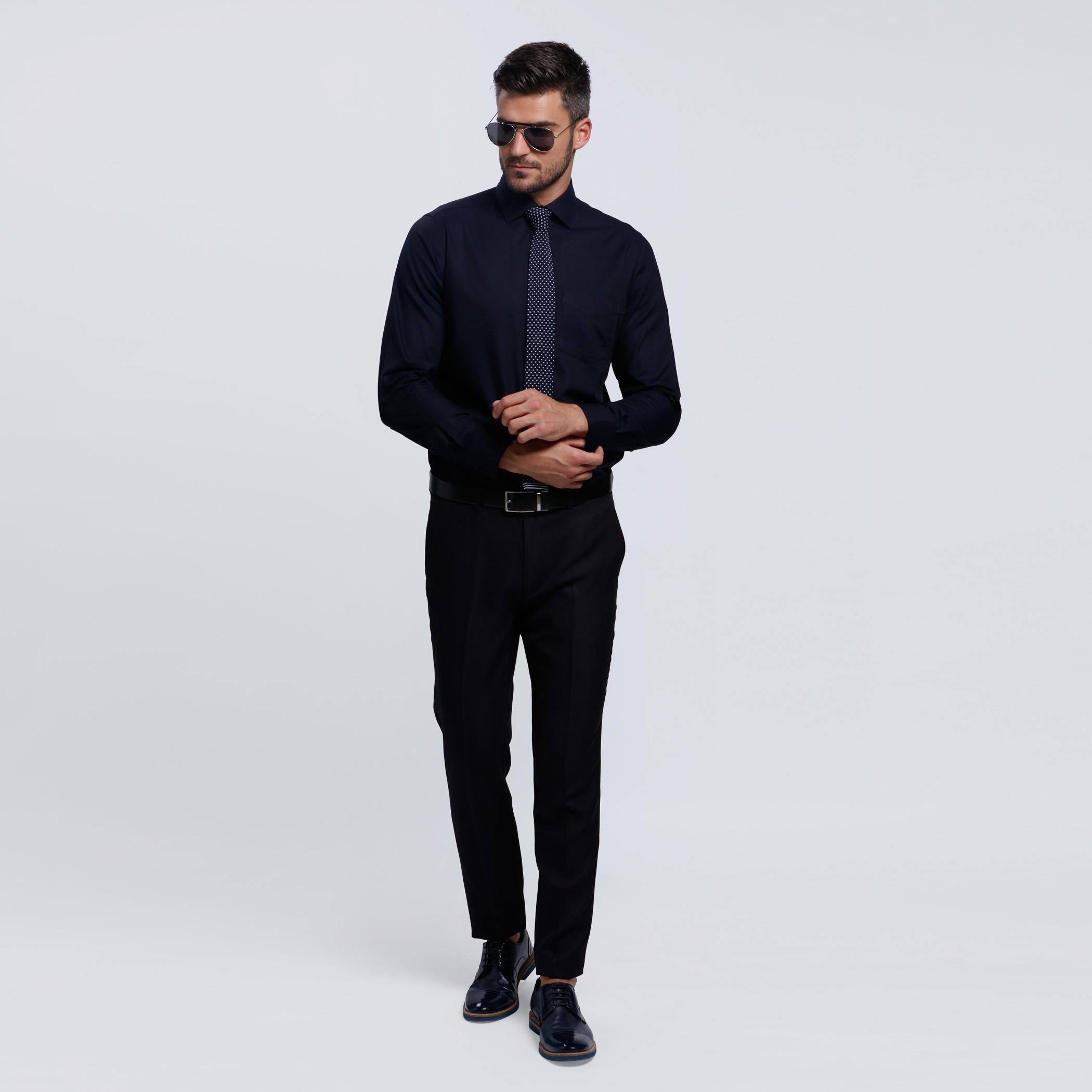 Long Sleeves Shirt with Complete Placket in Regular Fit-men-clothing-shirts-image-5