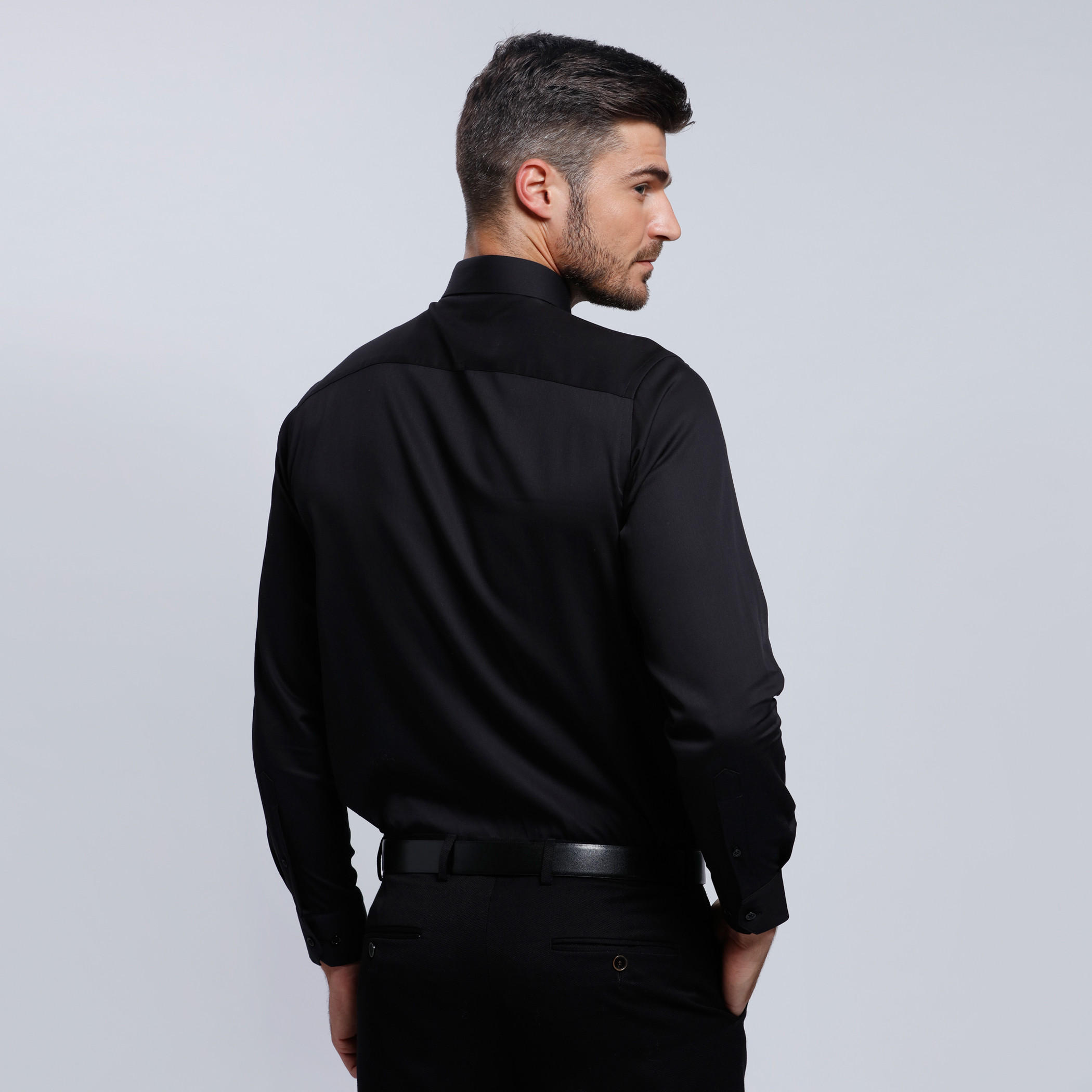 Long Sleeves Shirt with Complete Placket in Regular Fit-men-clothing-shirts-image-2