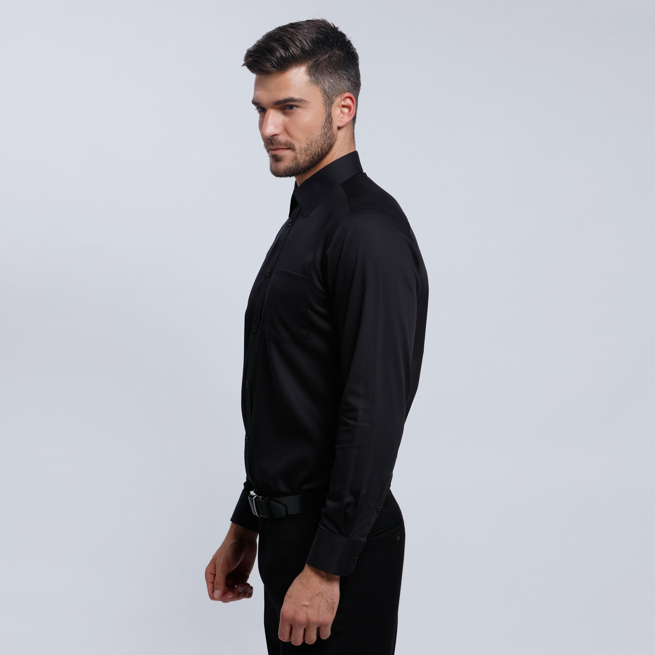 Long Sleeves Shirt with Complete Placket in Regular Fit-men-clothing-shirts-image-3