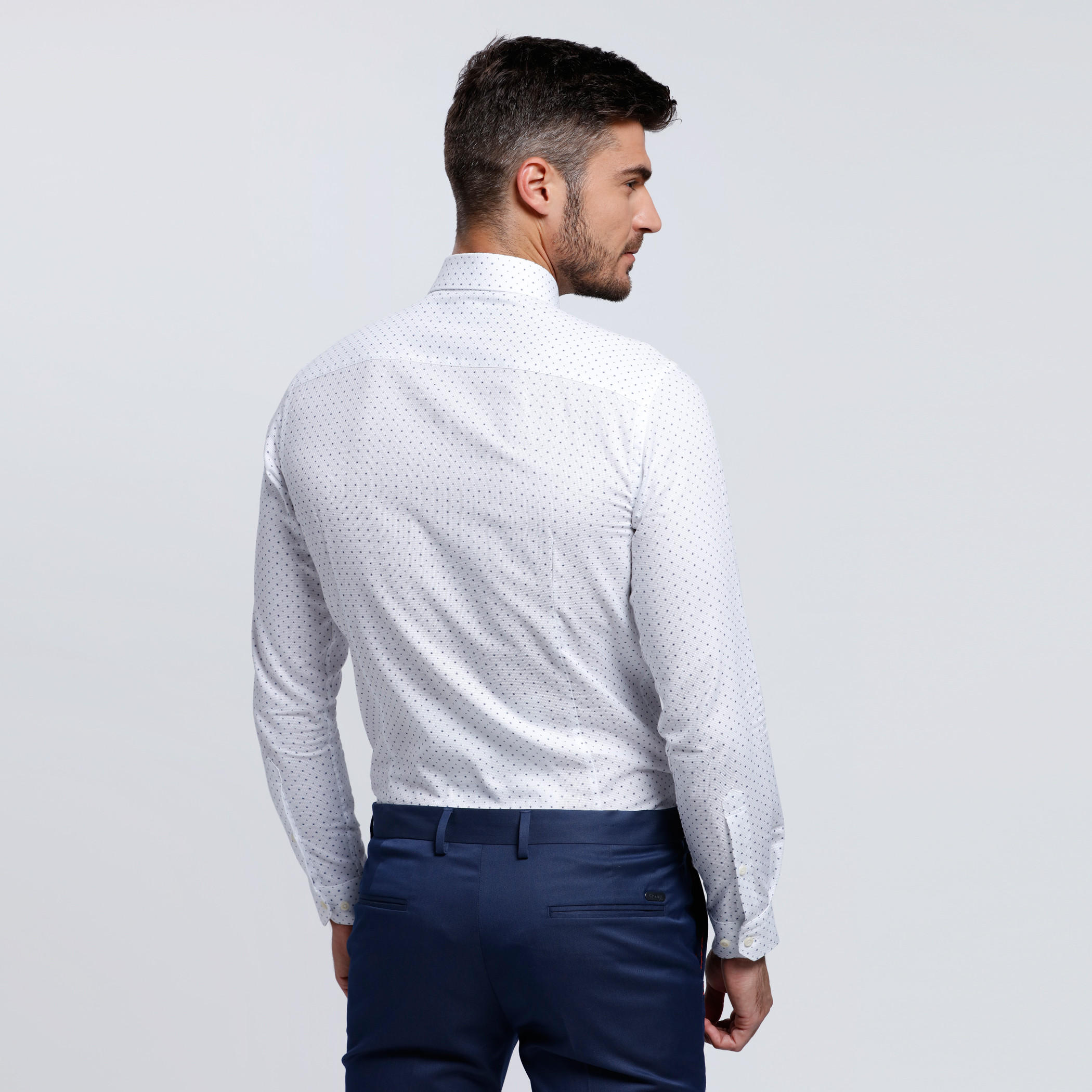 Long Sleeves Shirt with Complete Placket in Slim Fit-men-clothing-shirts-image-4