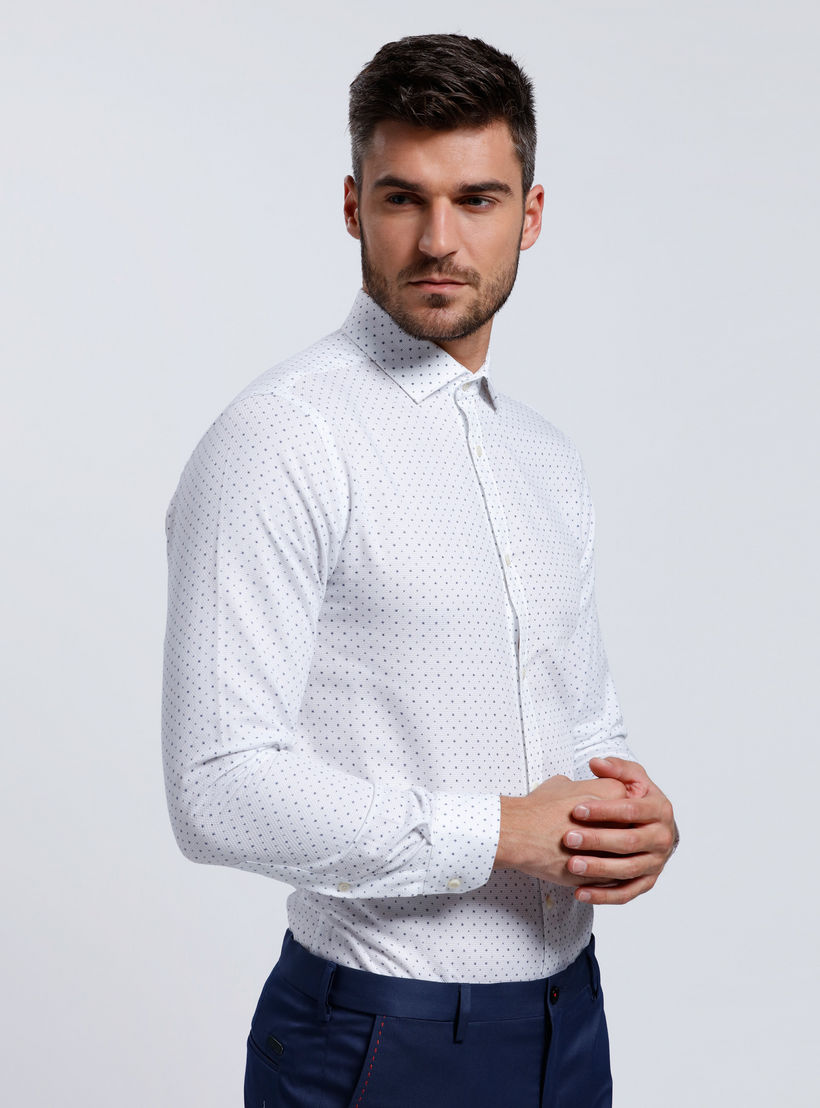 Long Sleeves Shirt with Complete Placket in Slim Fit-men-clothing-shirts-image-3