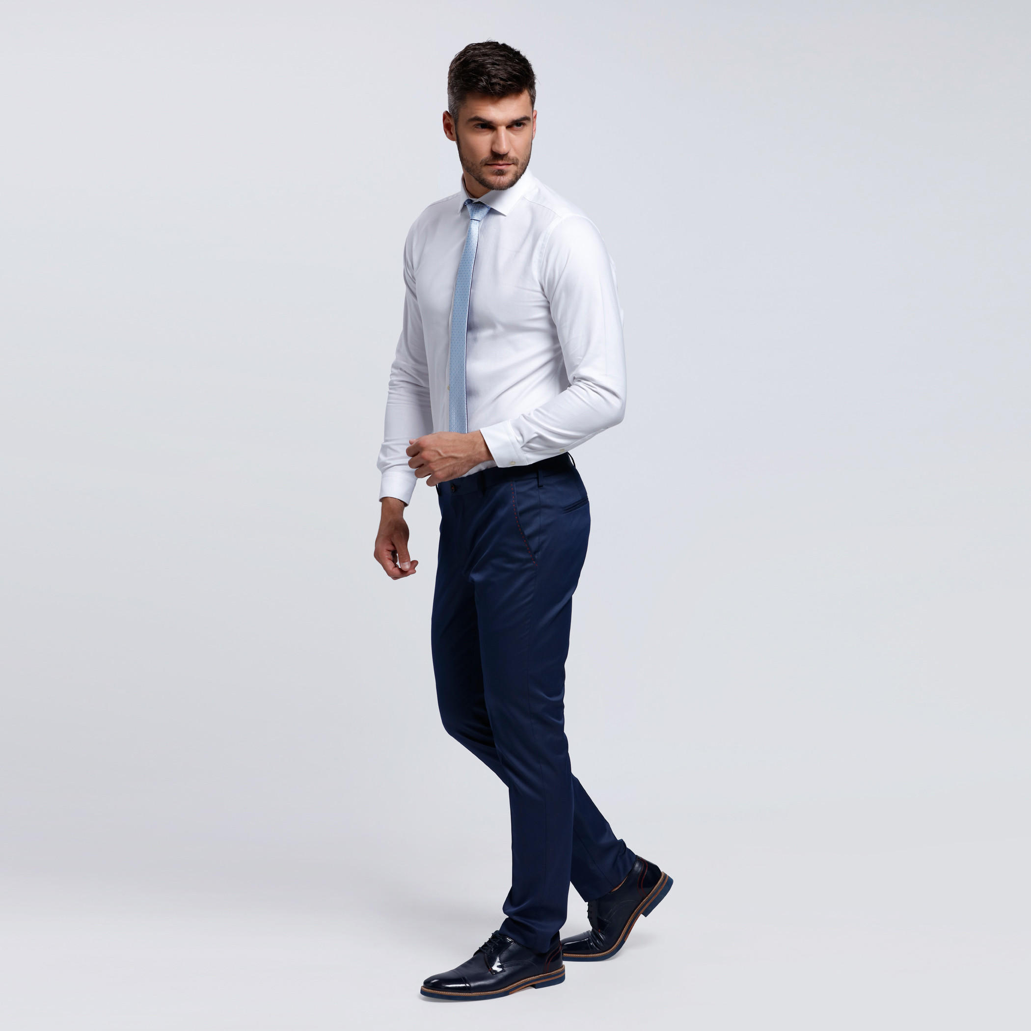 Long Sleeves Shirt with Complete Placket in Slim Fit-men-clothing-shirts-image-5