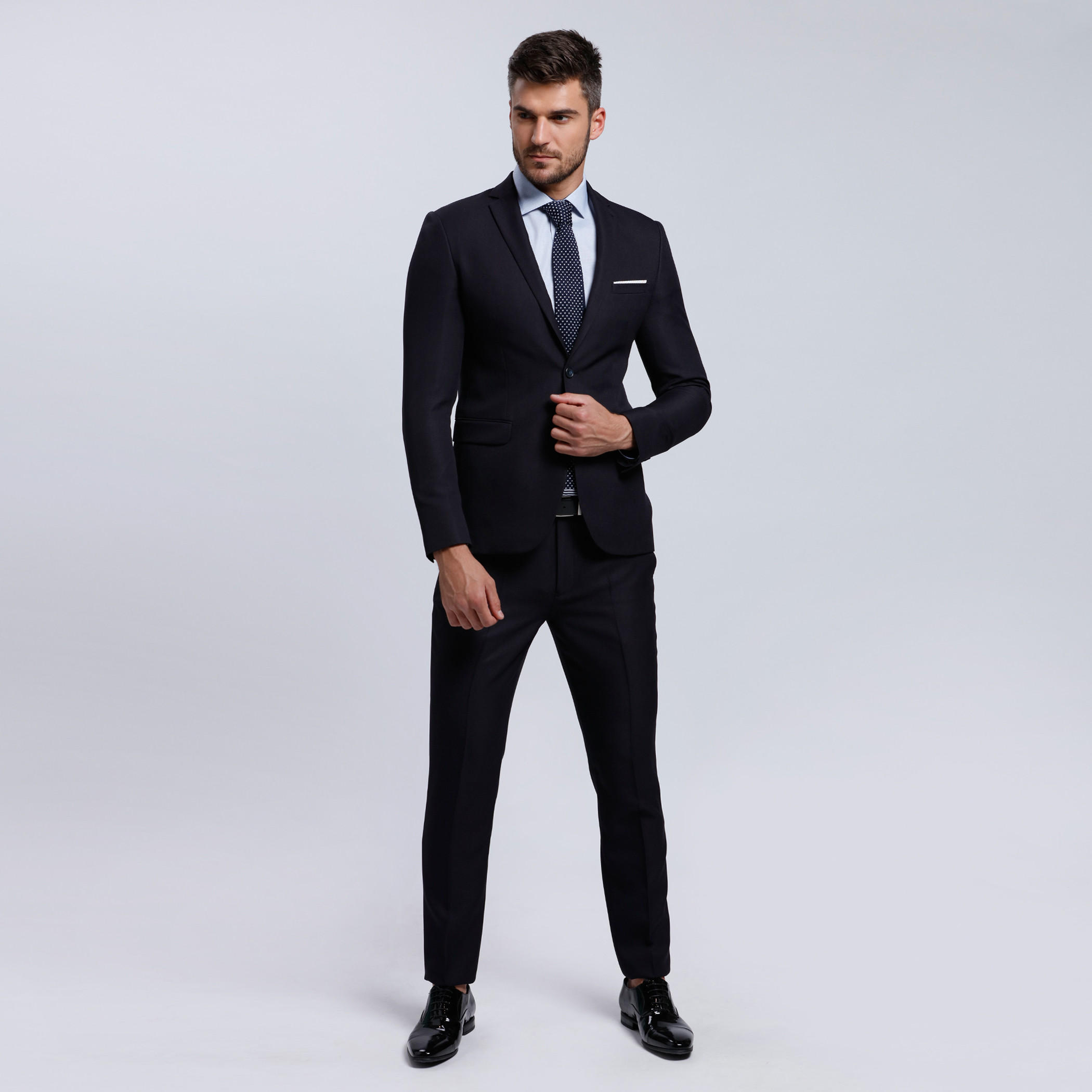 Long Sleeves Shirt with Complete Placket in Slim Fit-men-clothing-shirts-image-5