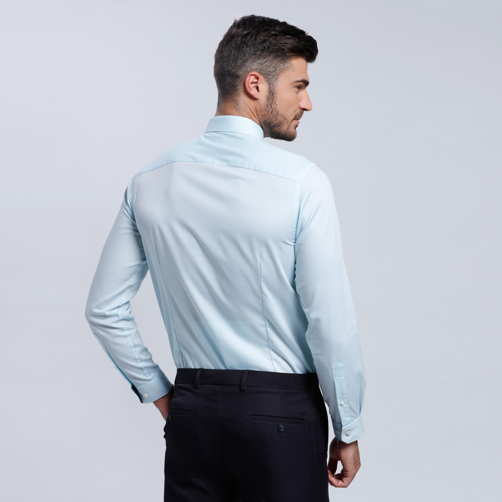 Long Sleeves Shirt with Complete Placket in Slim Fit-men-clothing-shirts-image-12