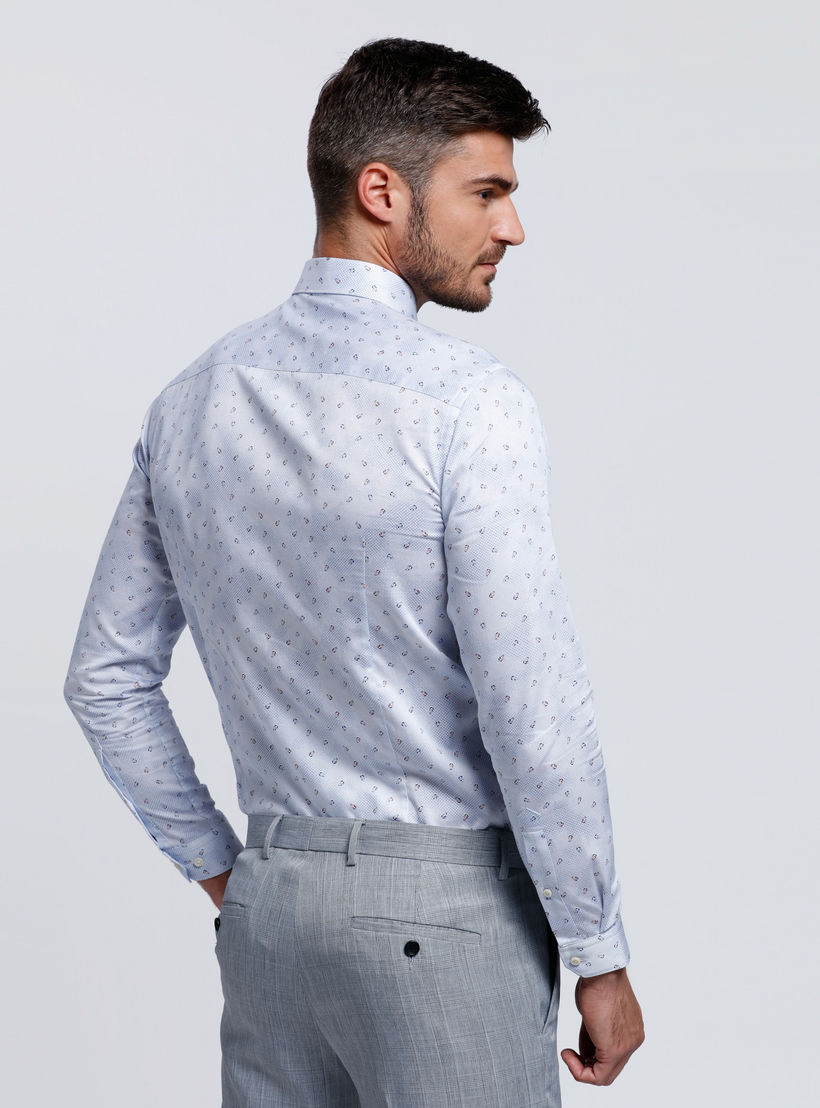 Long Sleeves Shirt with Complete Placket in Slim Fit-men-clothing-shirts-image-4