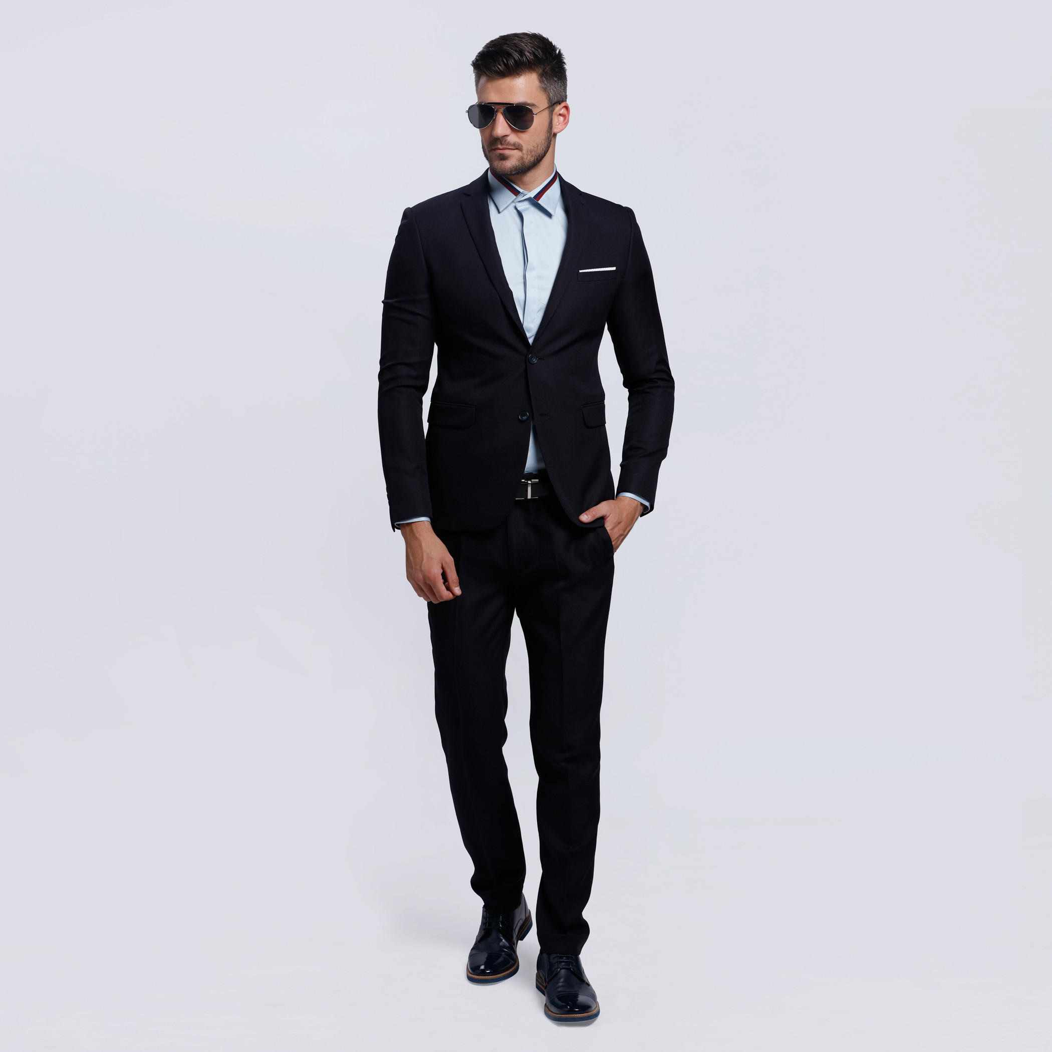 Long Sleeves Shirt with Complete Placket in Slim Fit-men-clothing-shirts-image-5